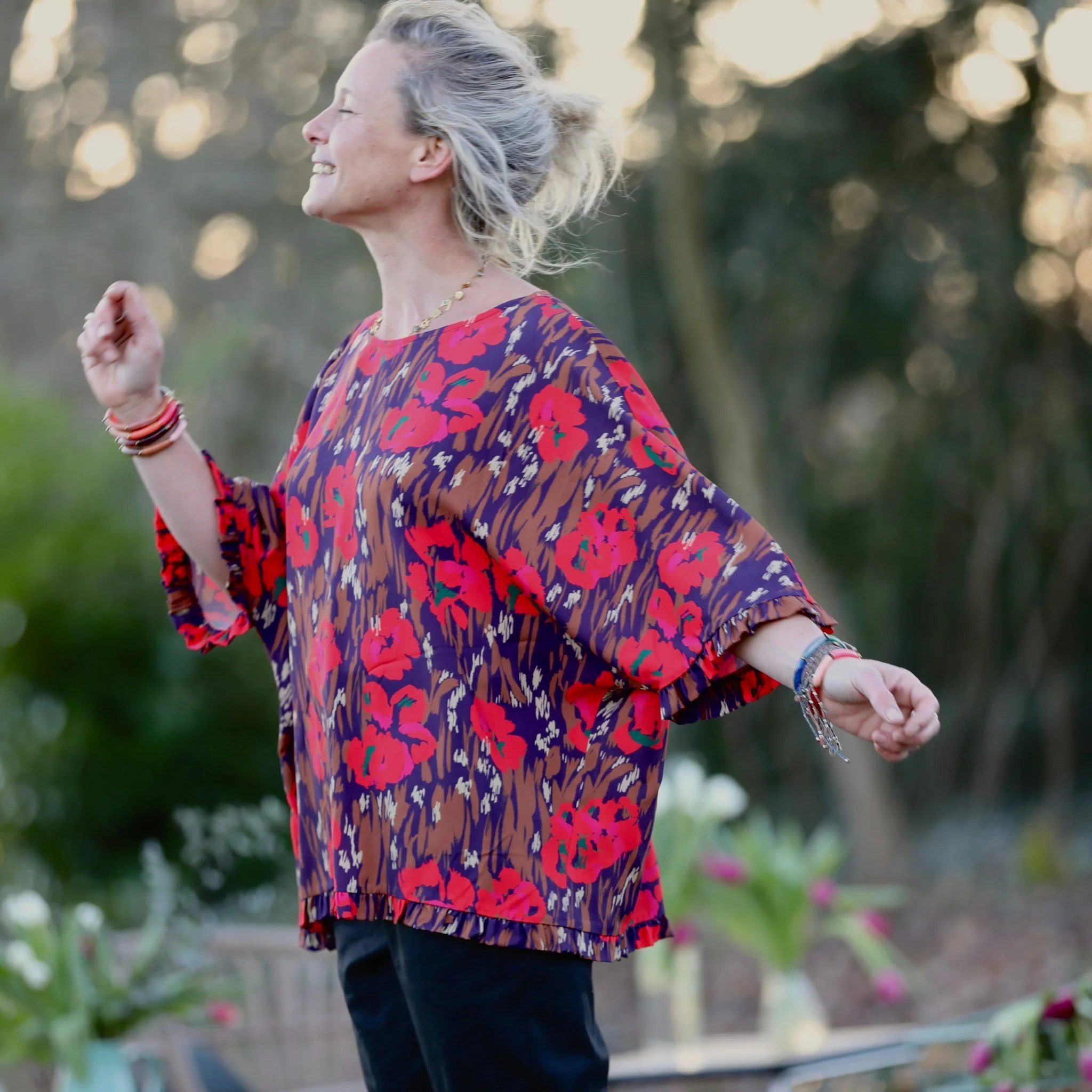 Blouse Annette - Viscose Terres Chaudes - Image 3