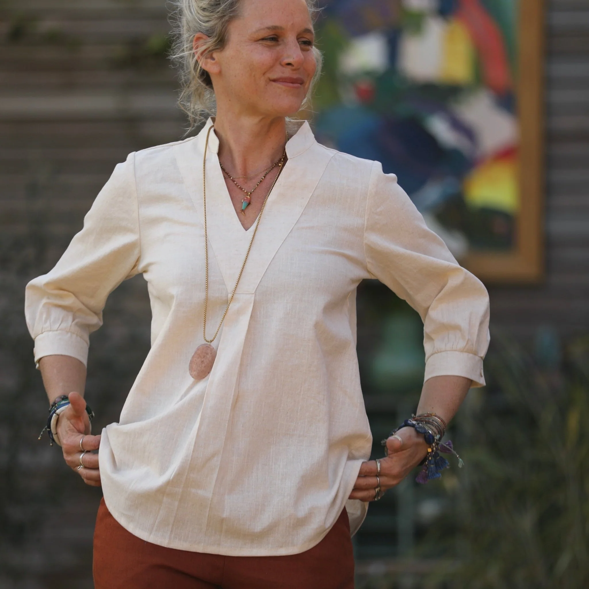 Blouse Isabeau - lin naturel - Image 6