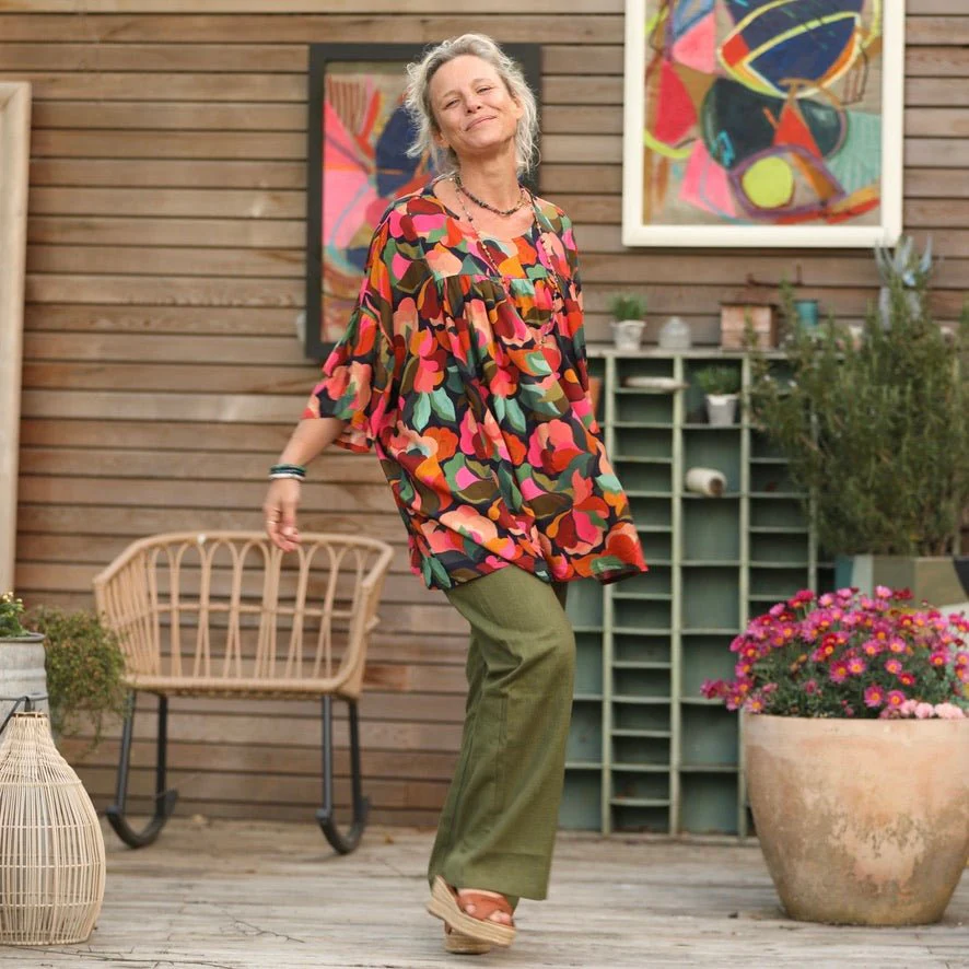 Blouse Léopoldine - viscose Enchantement - Image 6
