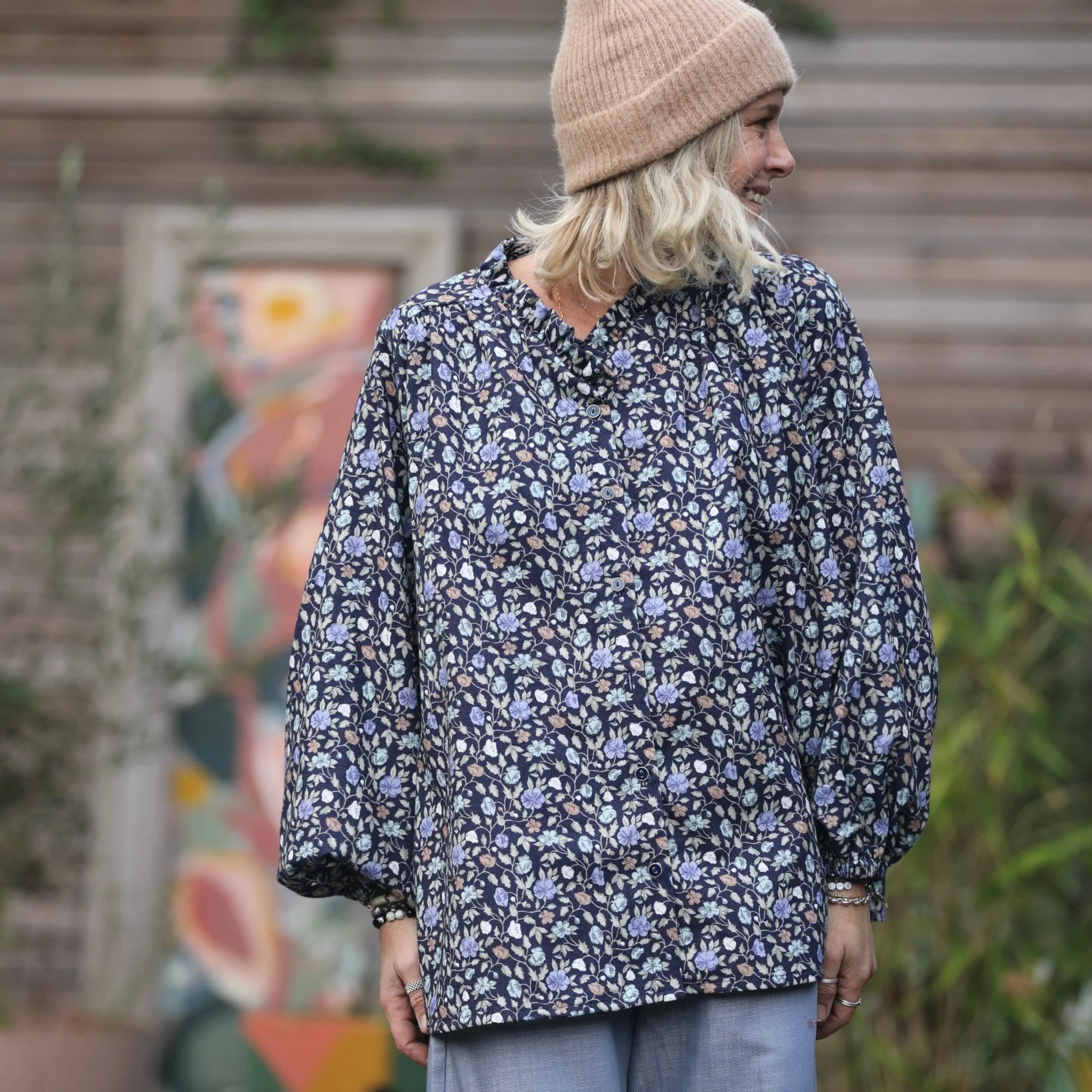 Blouse Miléna - armuré de coton Floréal - Image 8