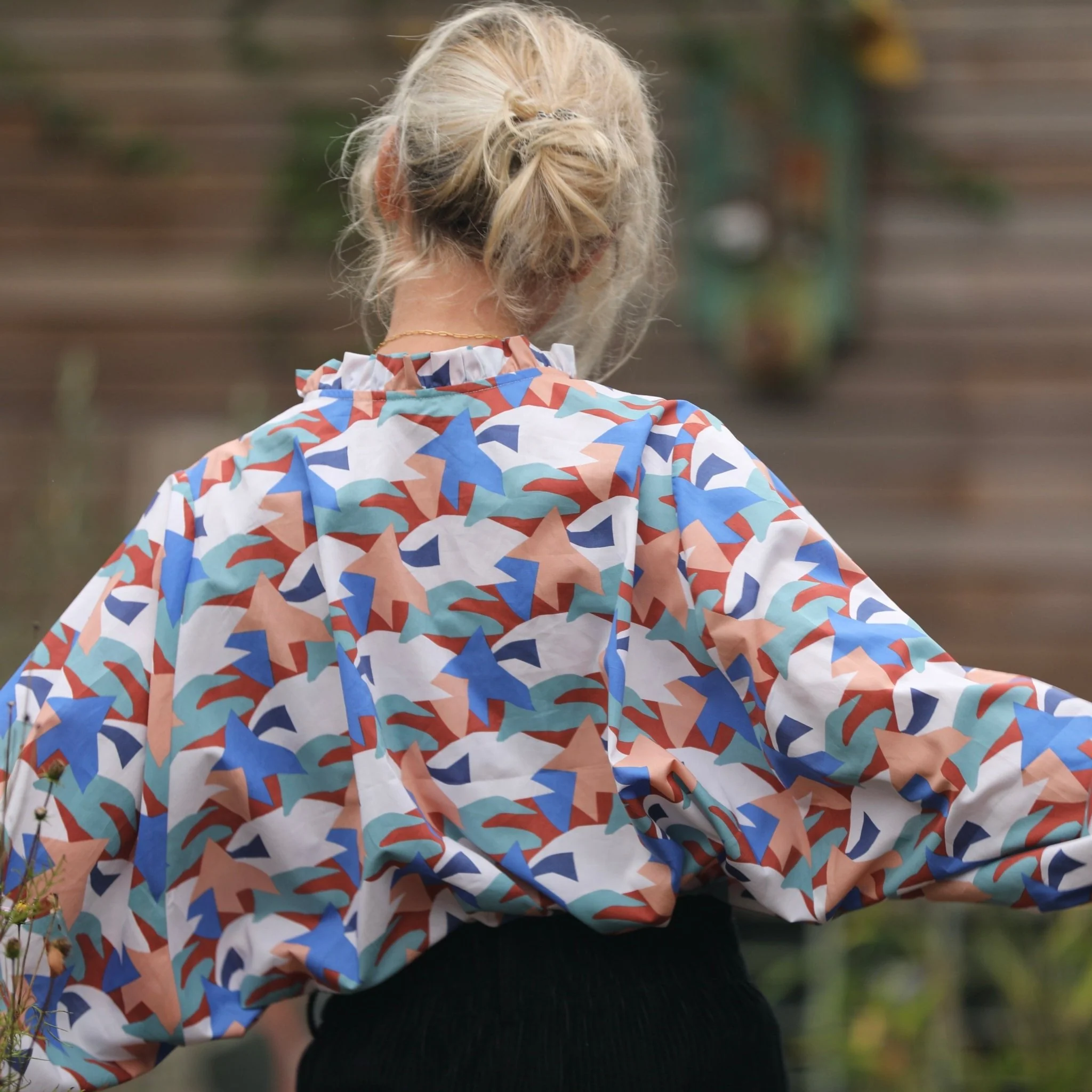 Blouse Miléna - voile de coton Perros-Guirec - Image 6