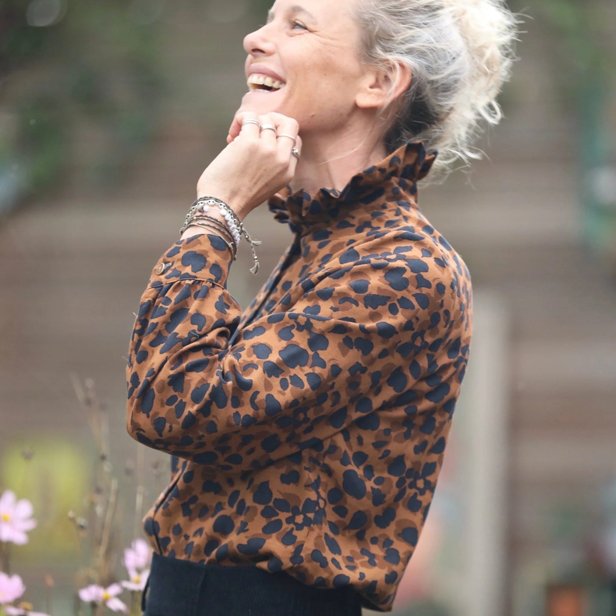 Blouse Marthe-  Graou choco/caramel - Image 12
