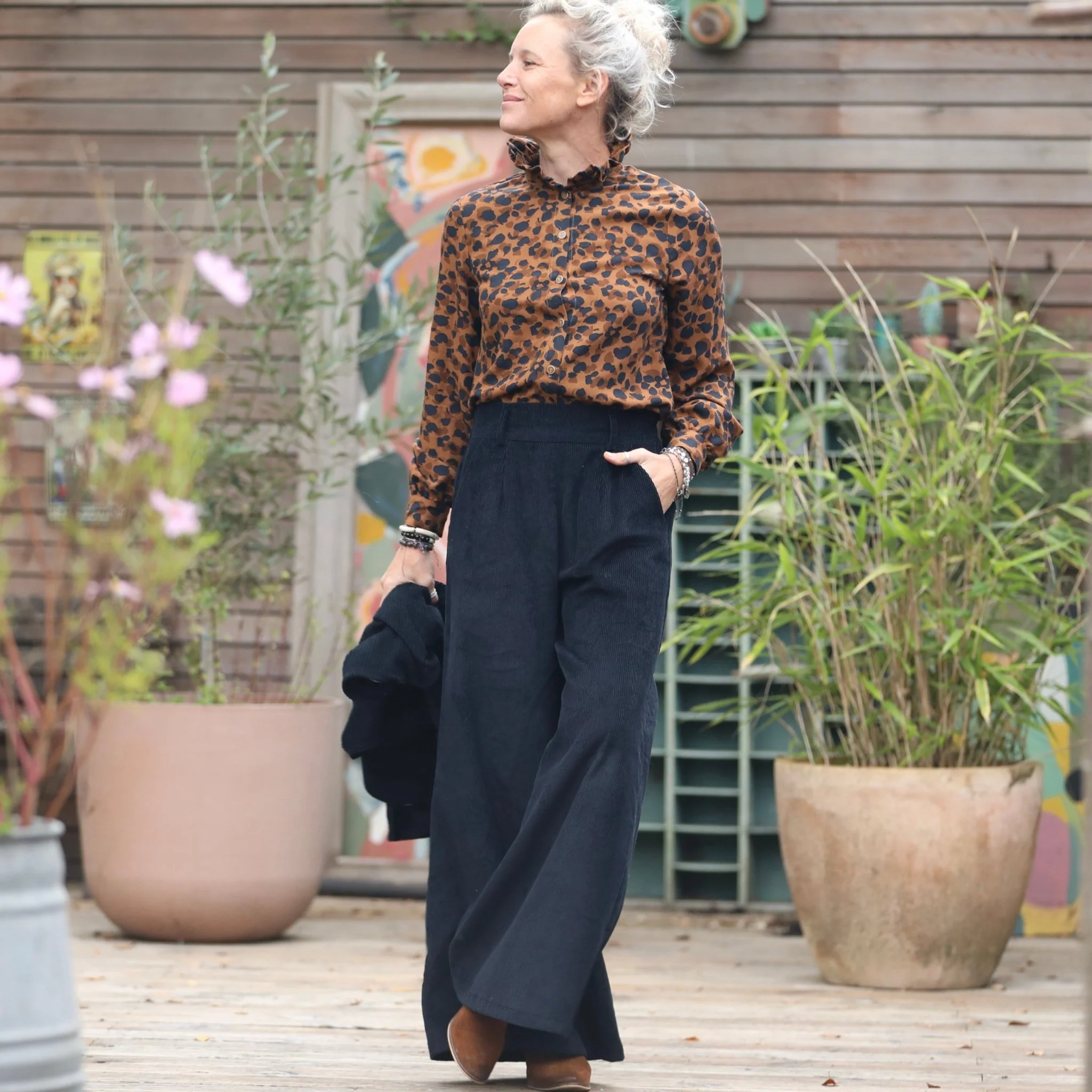 Blouse Marthe-  Graou choco/caramel - Image 4