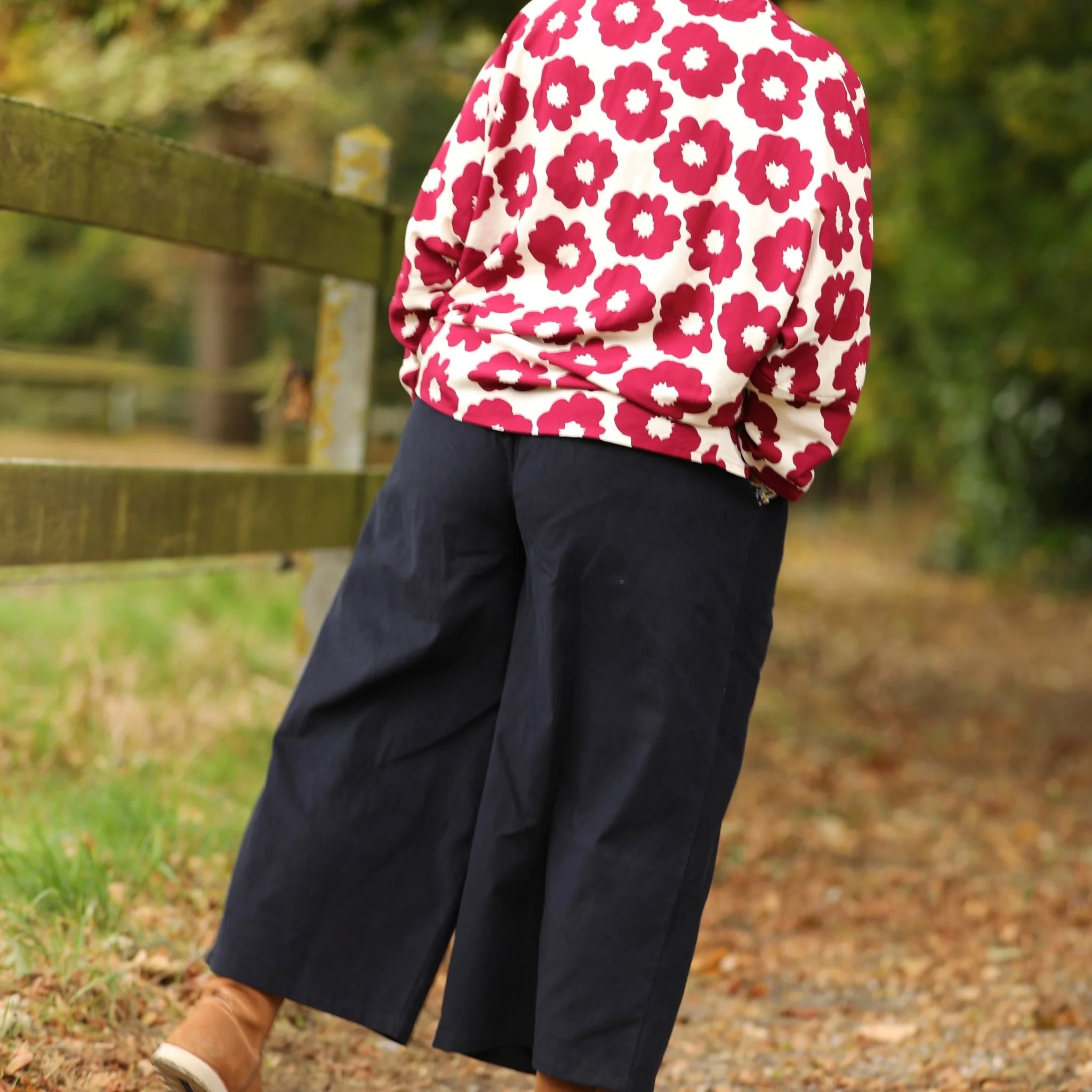 Blouse Naomie - Viscose Fleur Grenade - Image 7