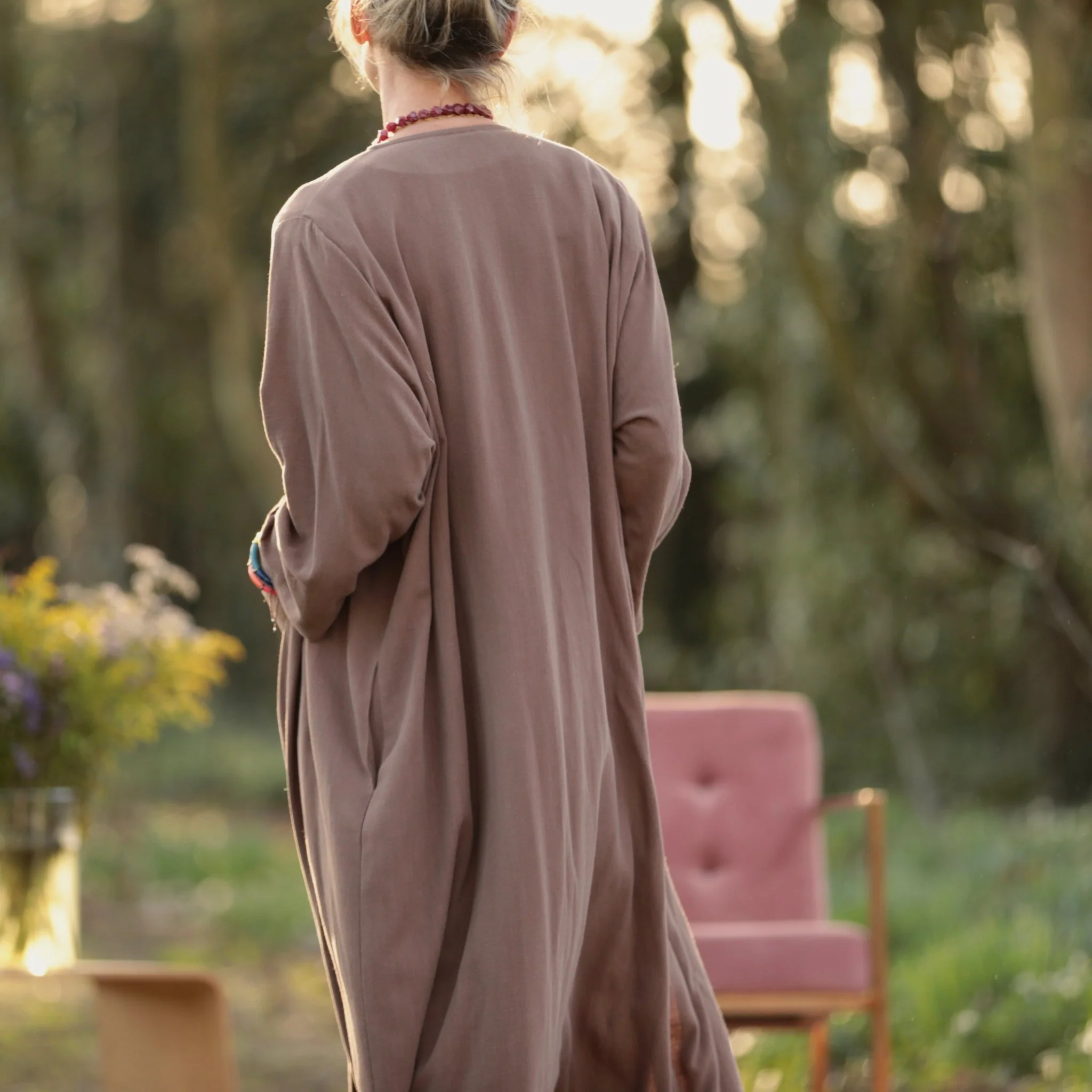Calixte - Viscose/lin moka - Image 10