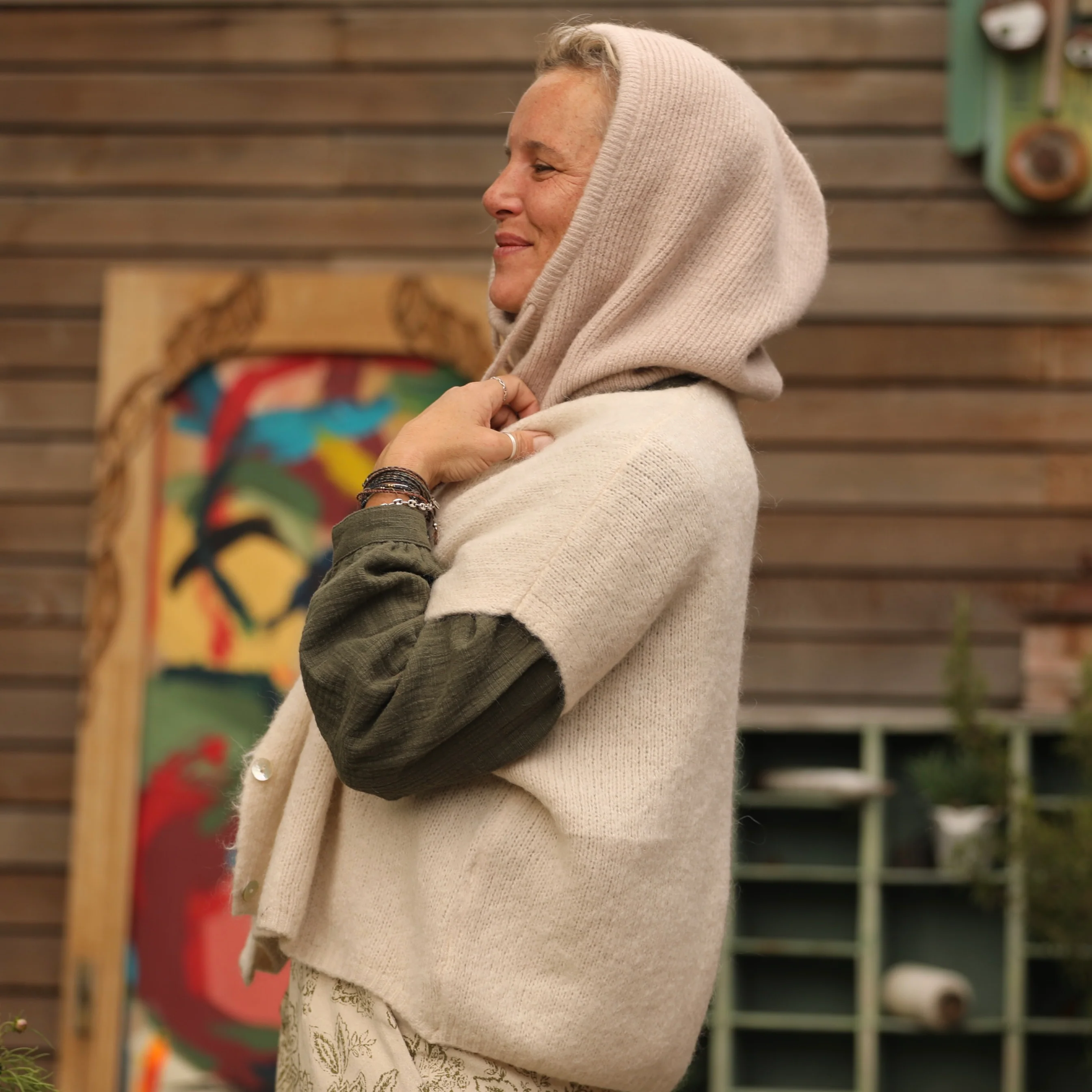 Cagoule Danaé - Ficelle - Image 3