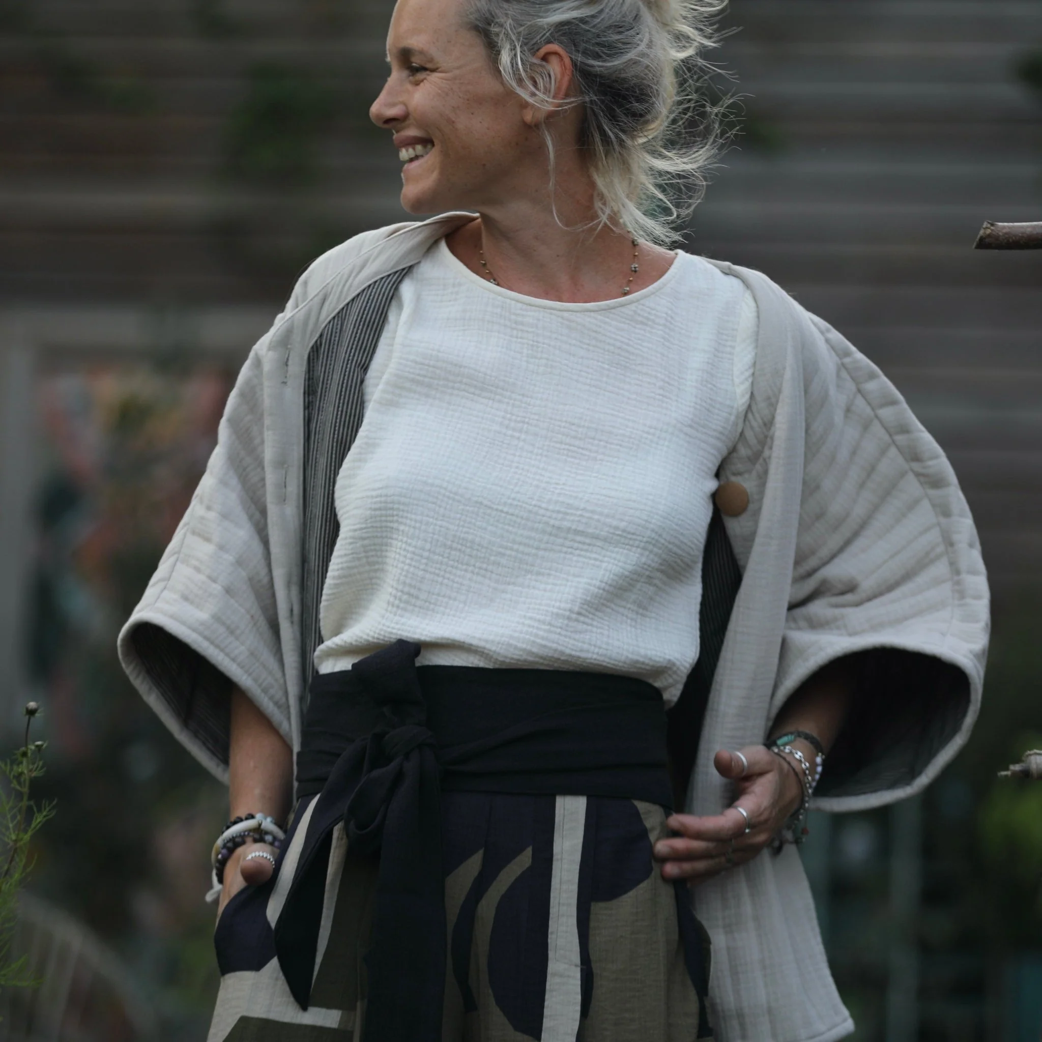 Ceinture Anita - lin stone wash noir - Image 3