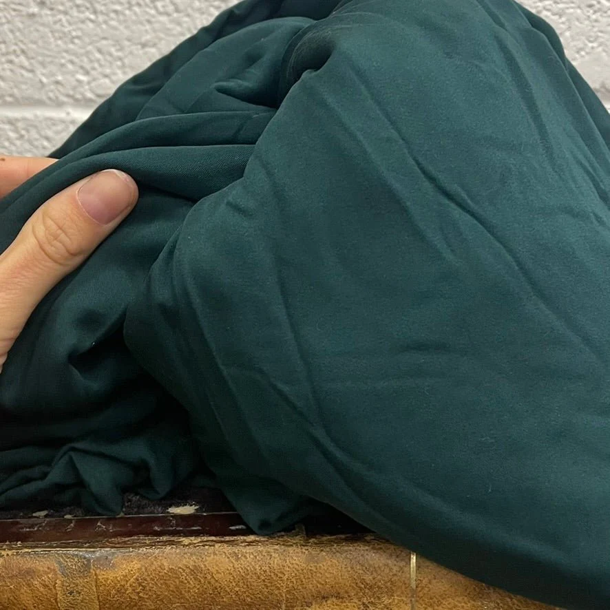 Coupon - viscose vert colvert 140x280 (E43) - Image 2