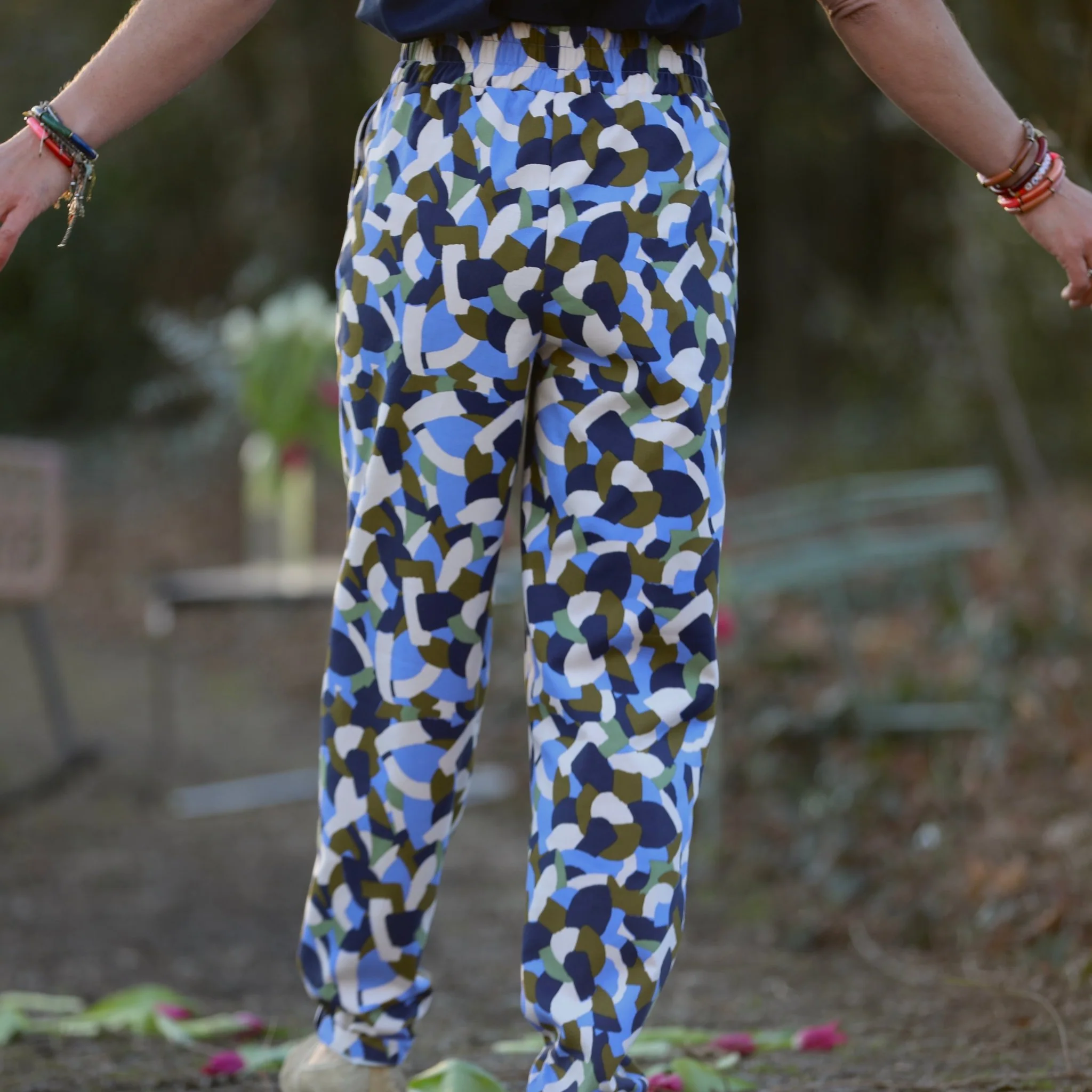 Pantalon Eliot - Toile de coton voile végétal - Image 7