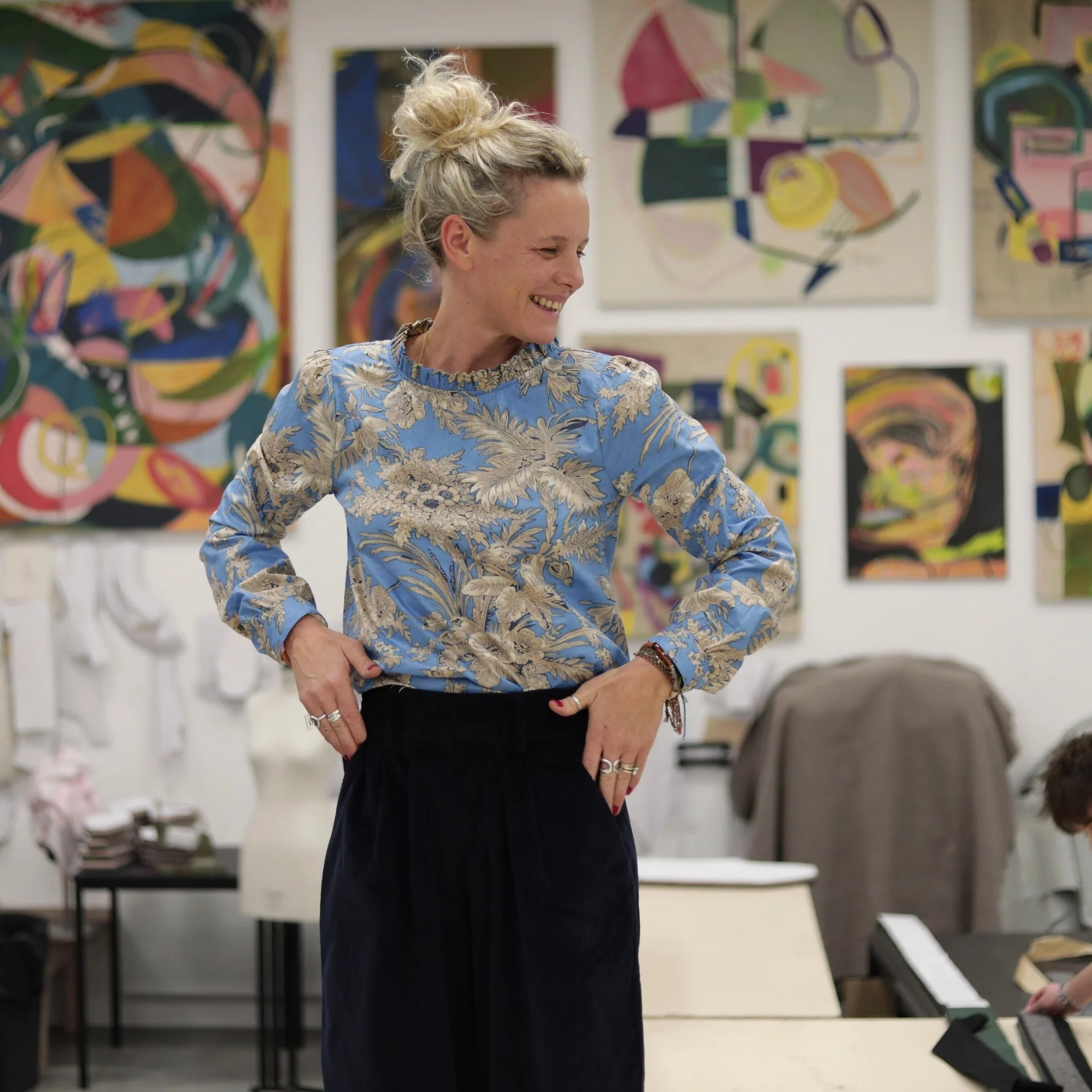 Blouse Fantine - Pastoral Bleu - Image 4
