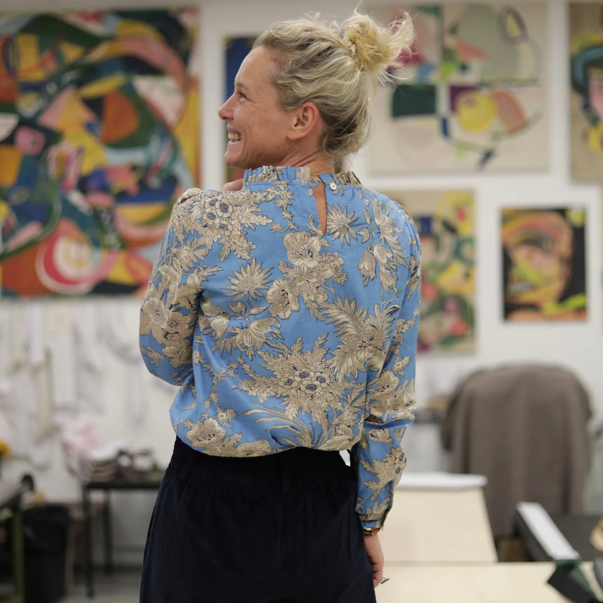 Blouse Fantine - Pastoral Bleu - Image 5