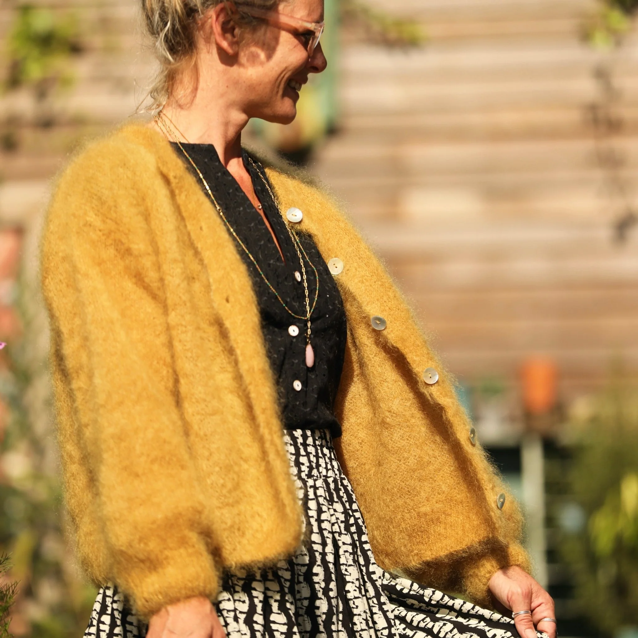 Gilet Appoline safran - Image 10