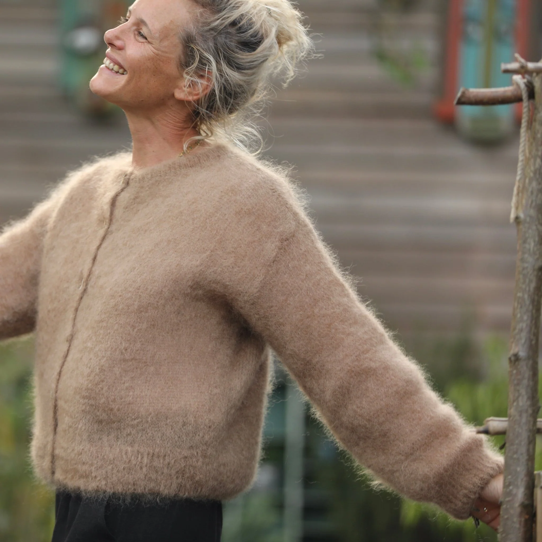 Gilet Appoline camel - Image 5