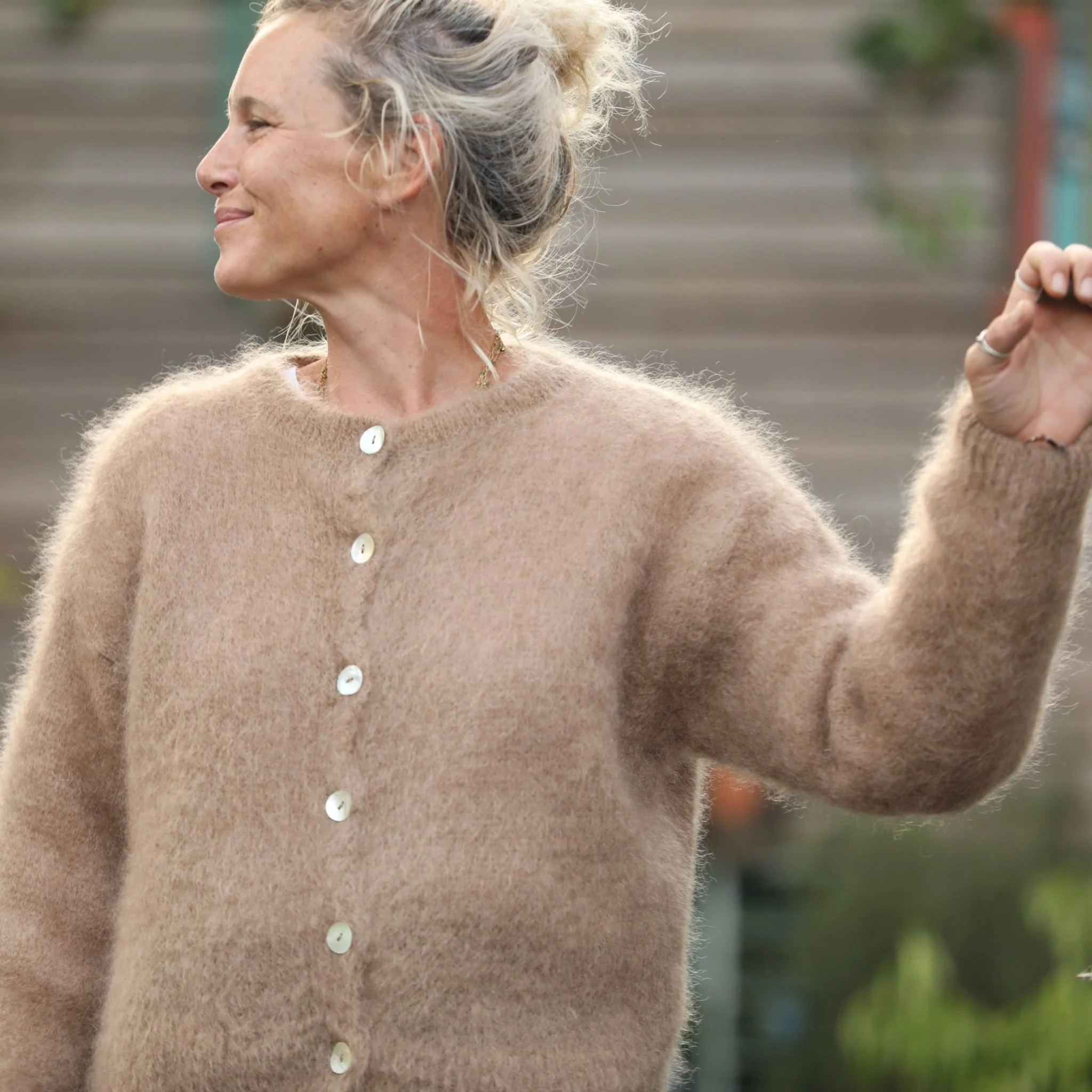 Gilet Appoline camel - Image 8