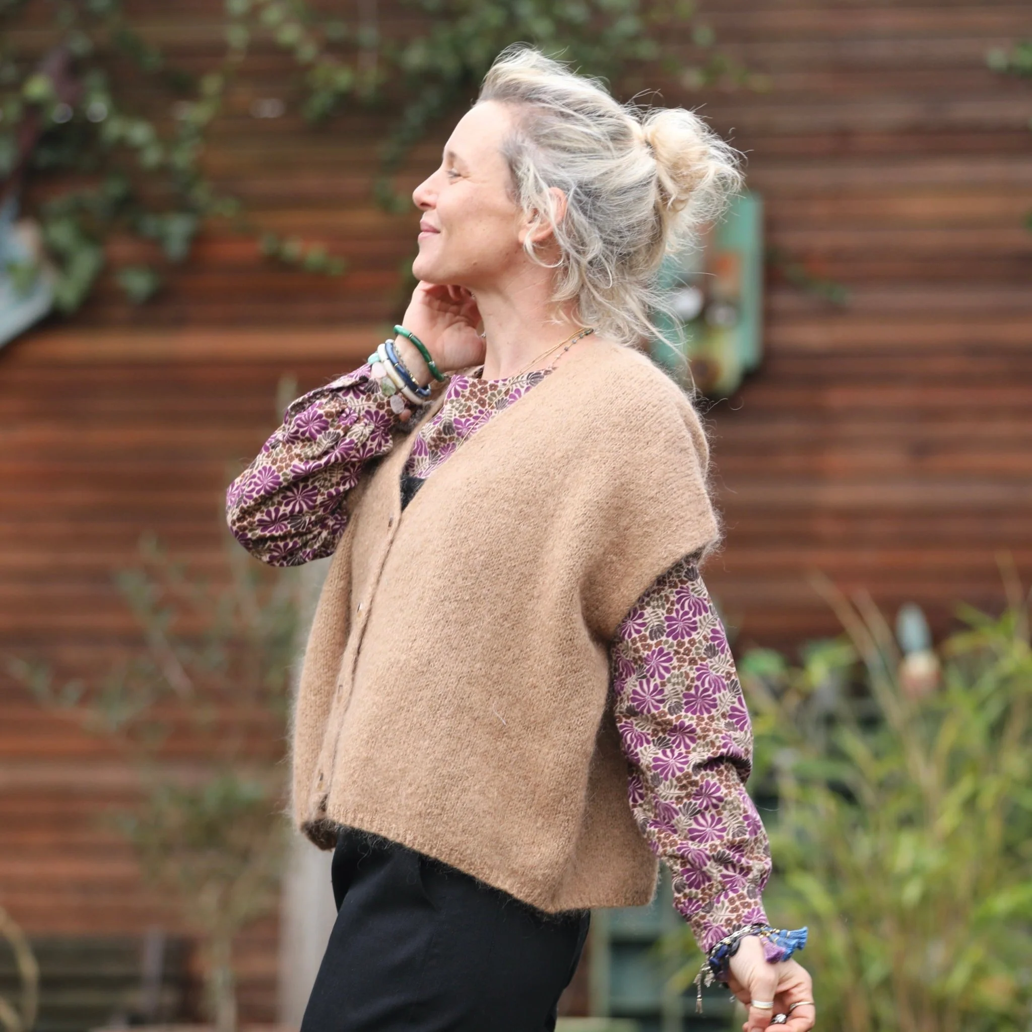 Gilet Benjamine camel - Image 4
