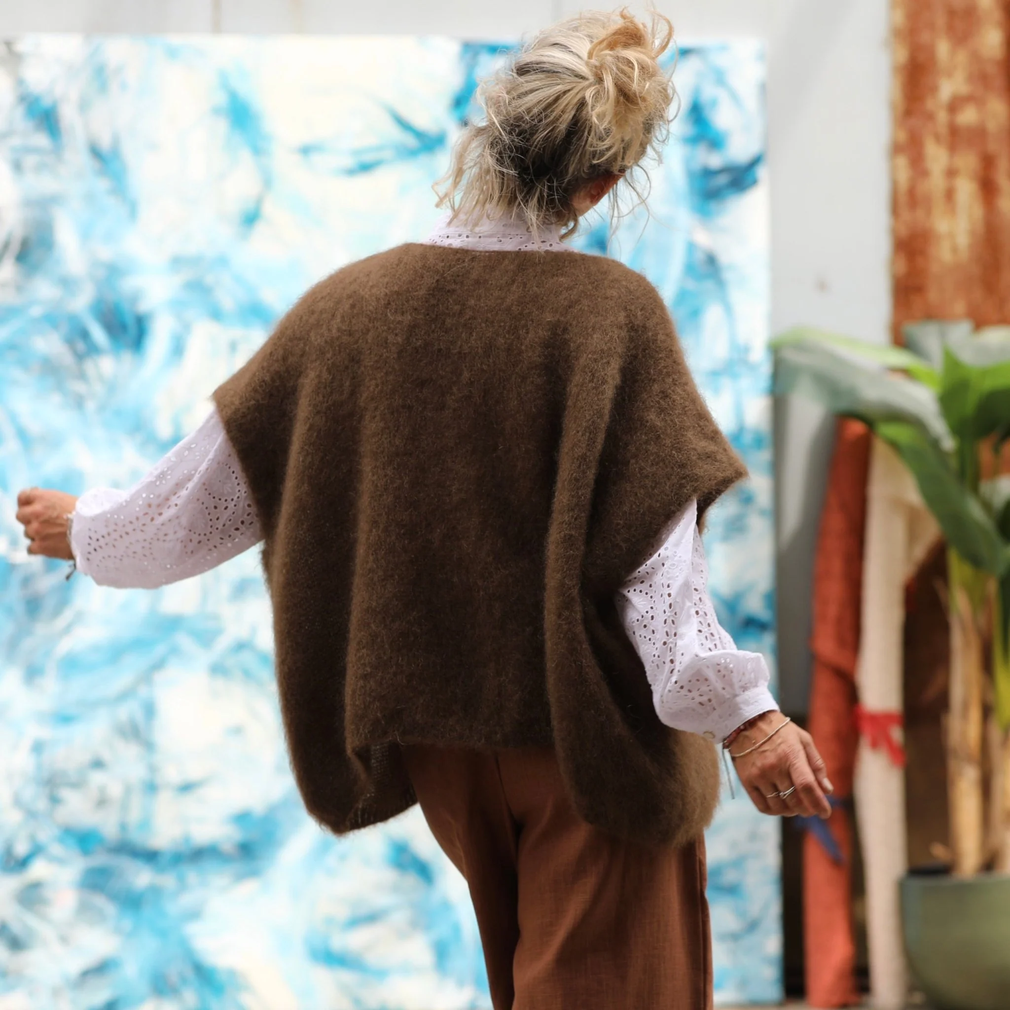 Gilet Cassiopé - Moka - Image 2