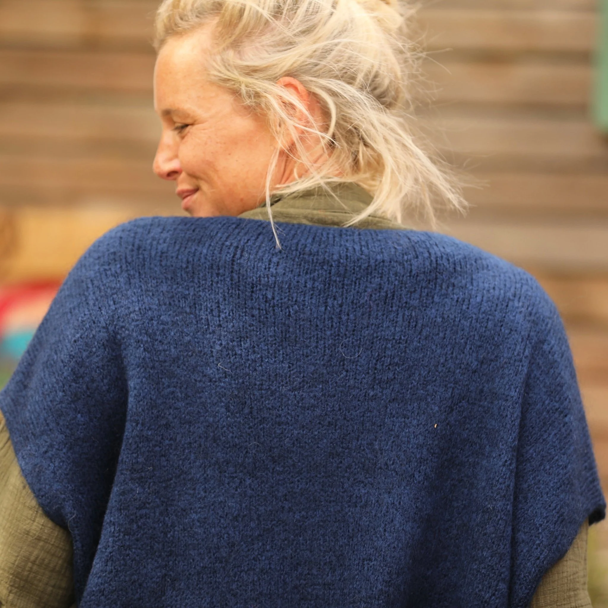 Gilet Claudia - Bleu nuit - Image 4
