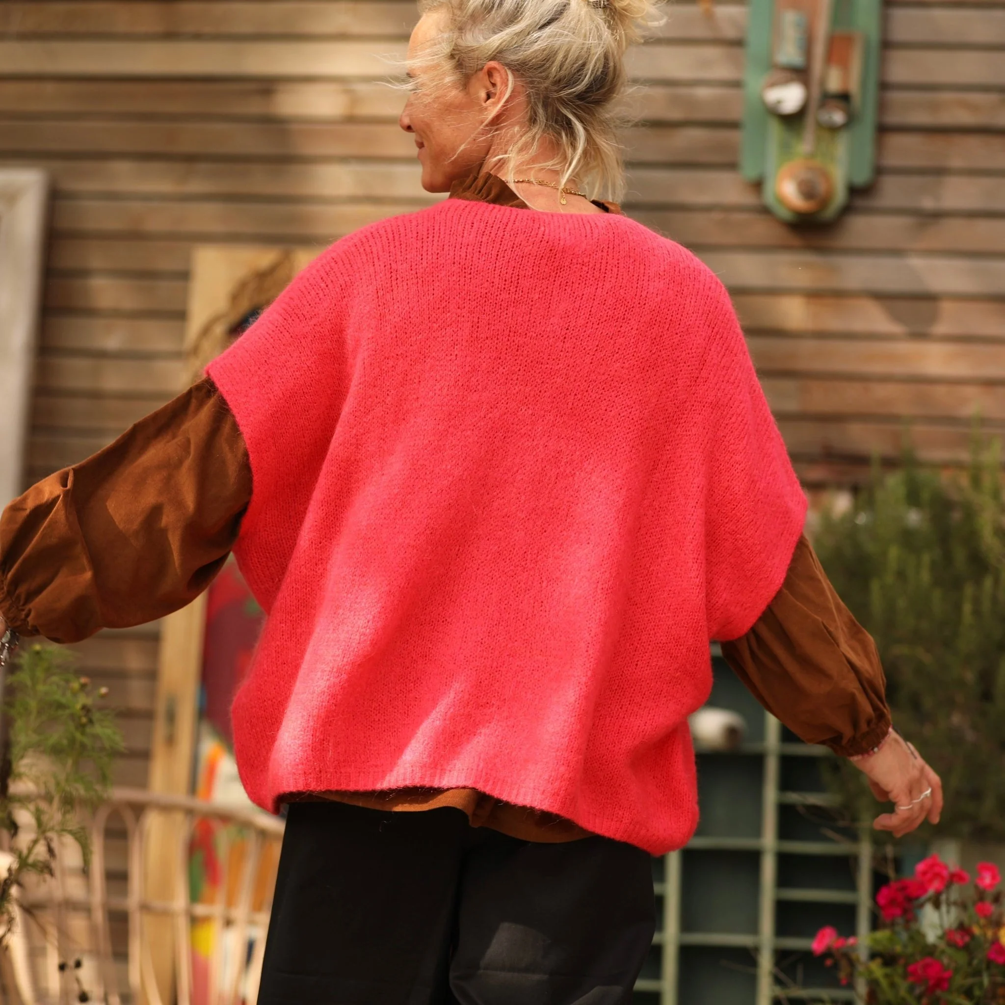 Gilet Claudia - Rose gourmand - Image 5