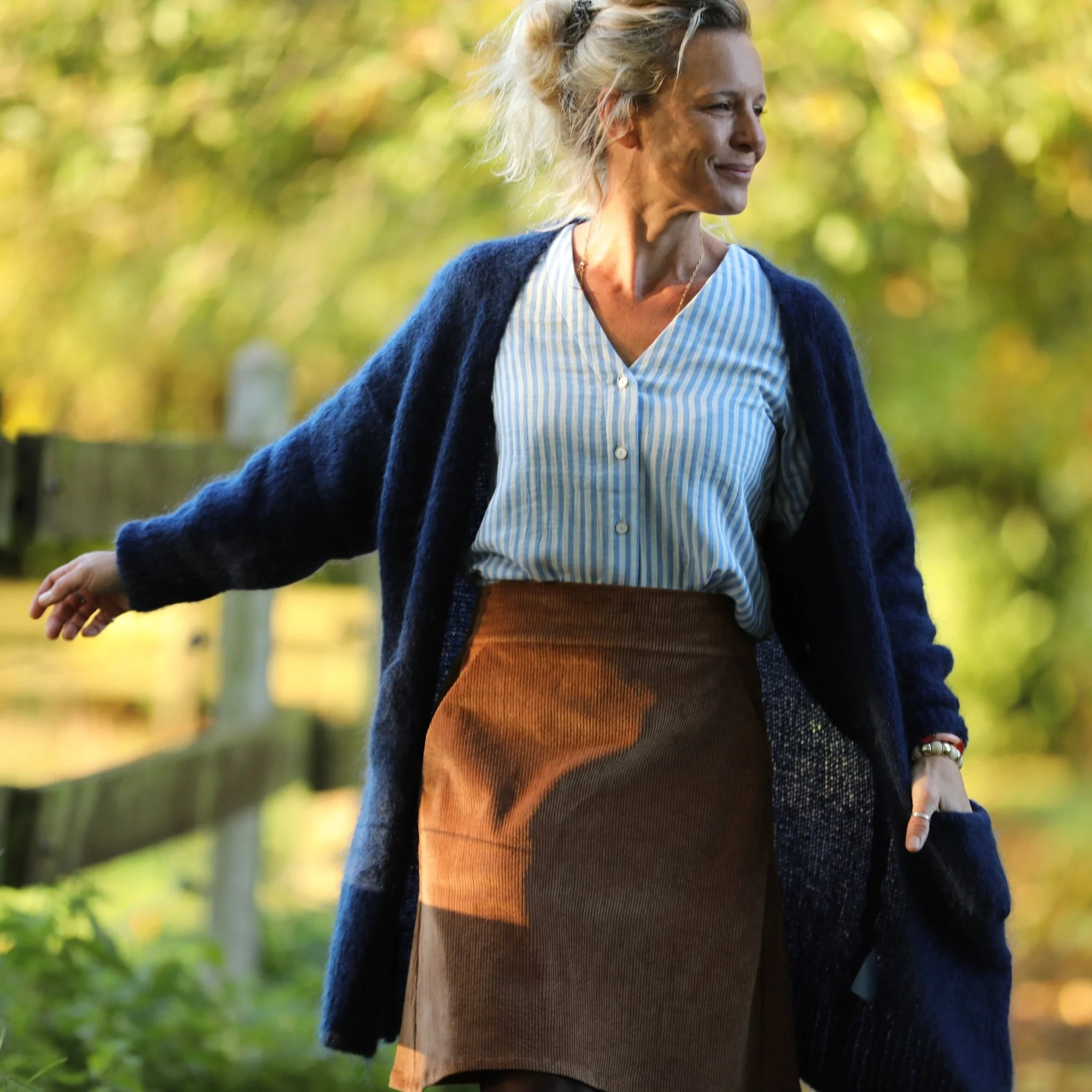 Gilet Naïs - Bleu marine - Image 10