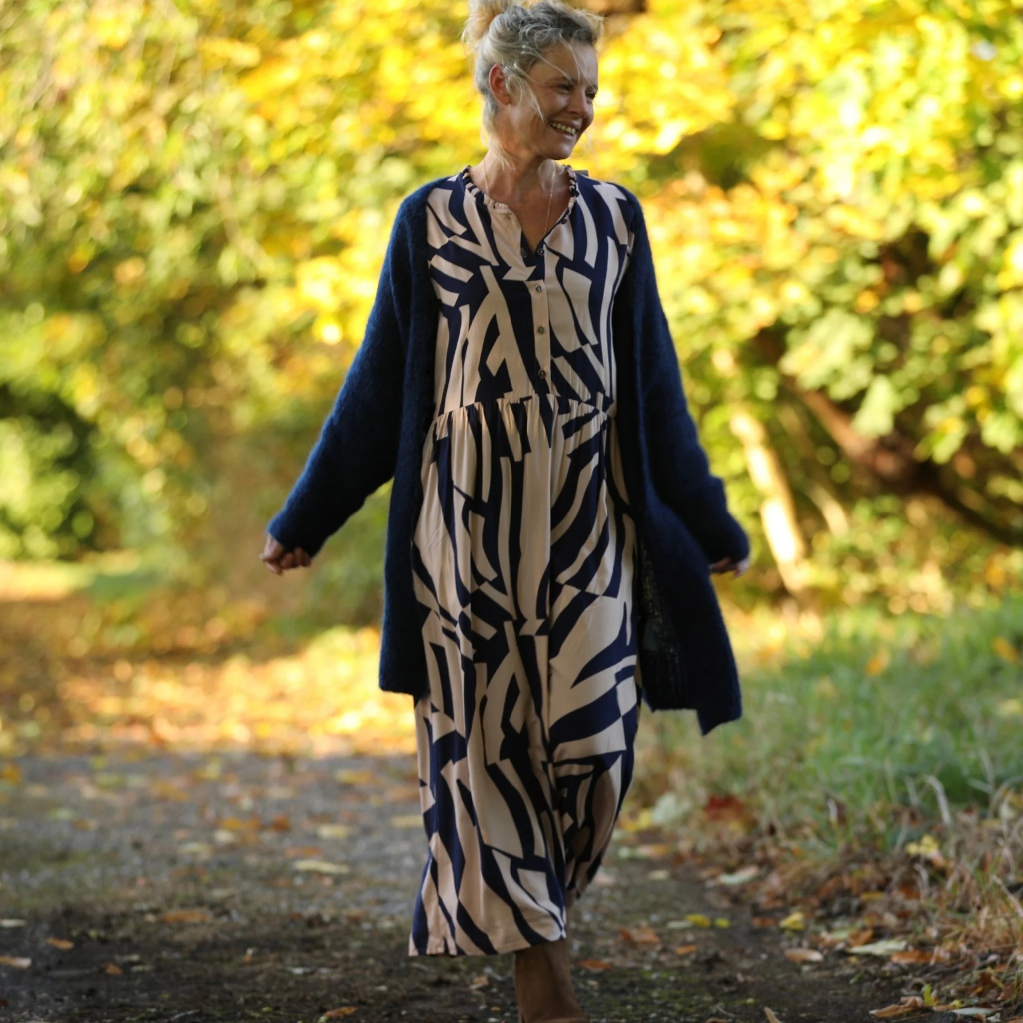 Gilet Naïs - Bleu marine - Image 12