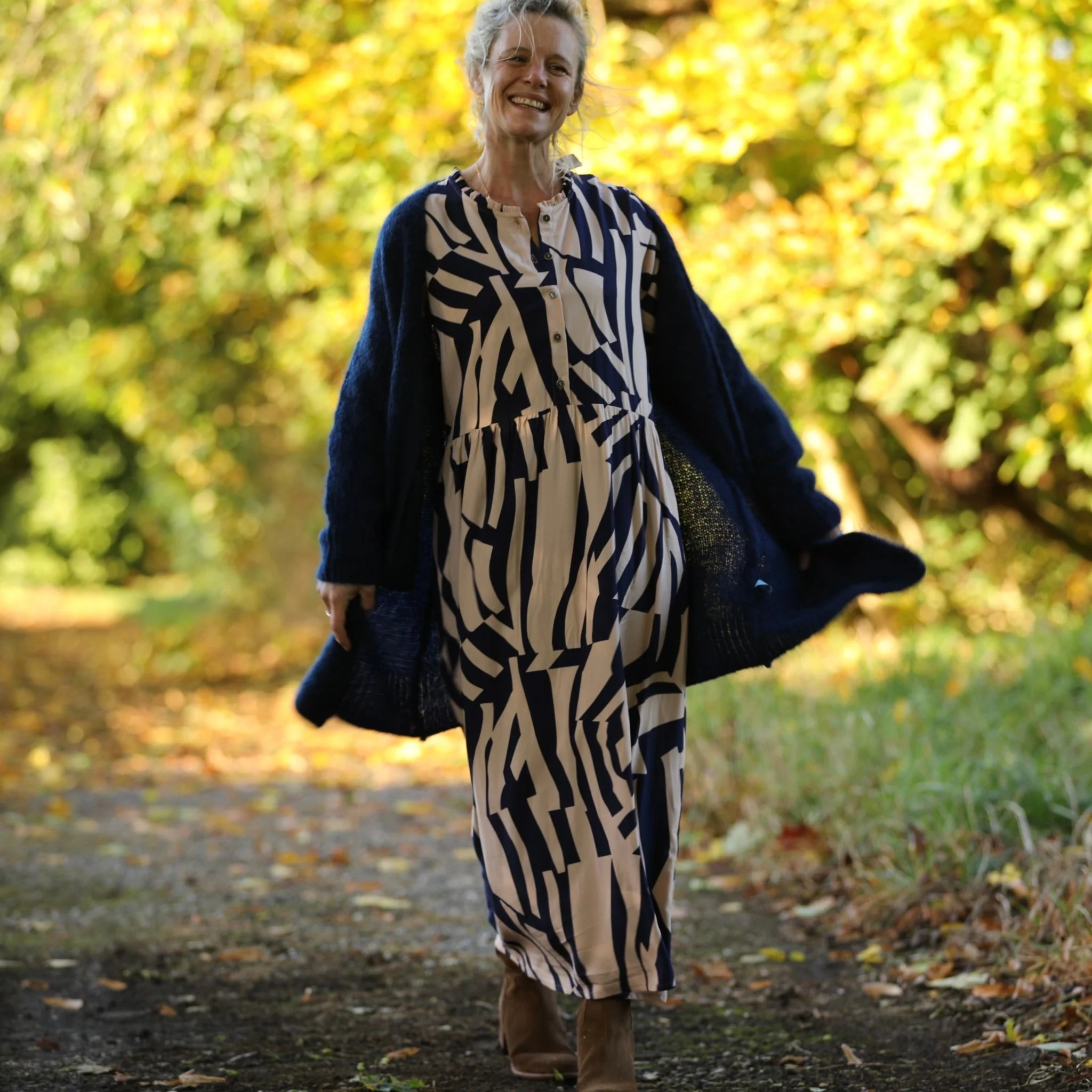 Gilet Naïs - Bleu marine - Image 2