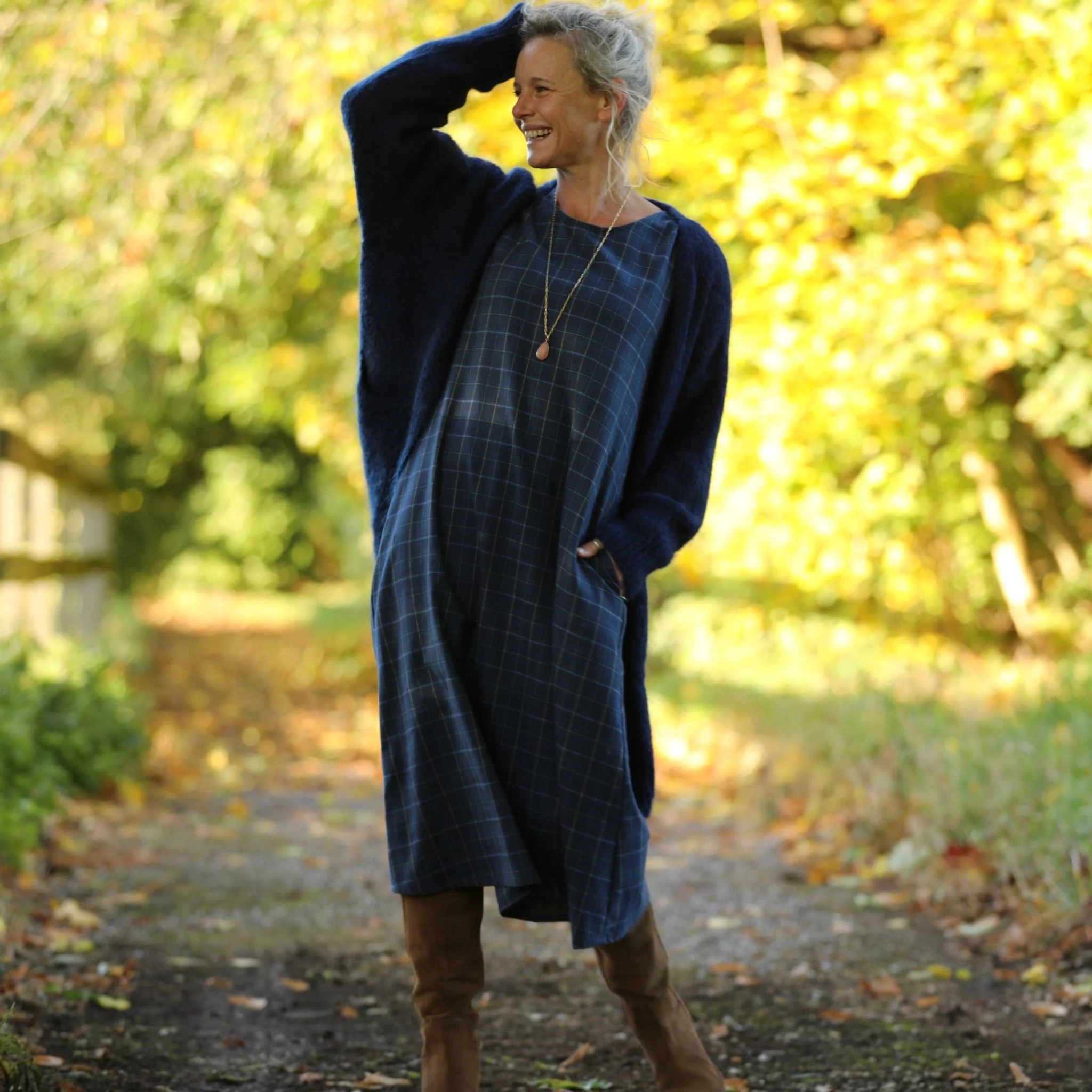 Gilet Naïs - Bleu marine - Image 4