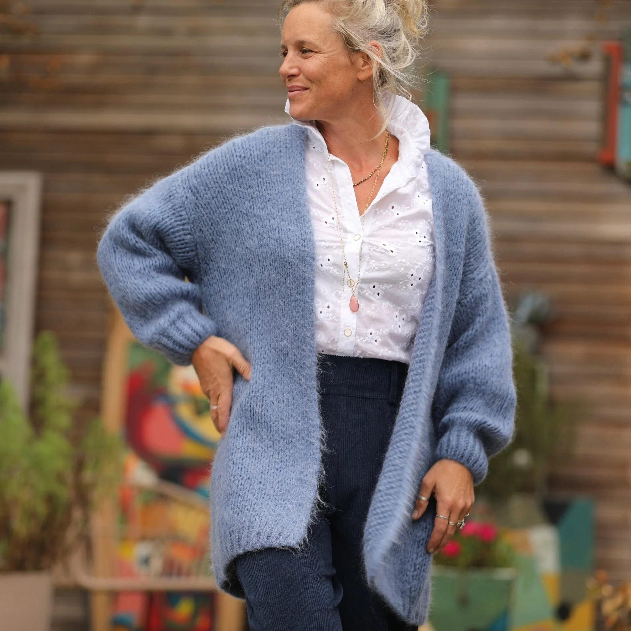 Gilet Prisca Bleu doux - Image 5