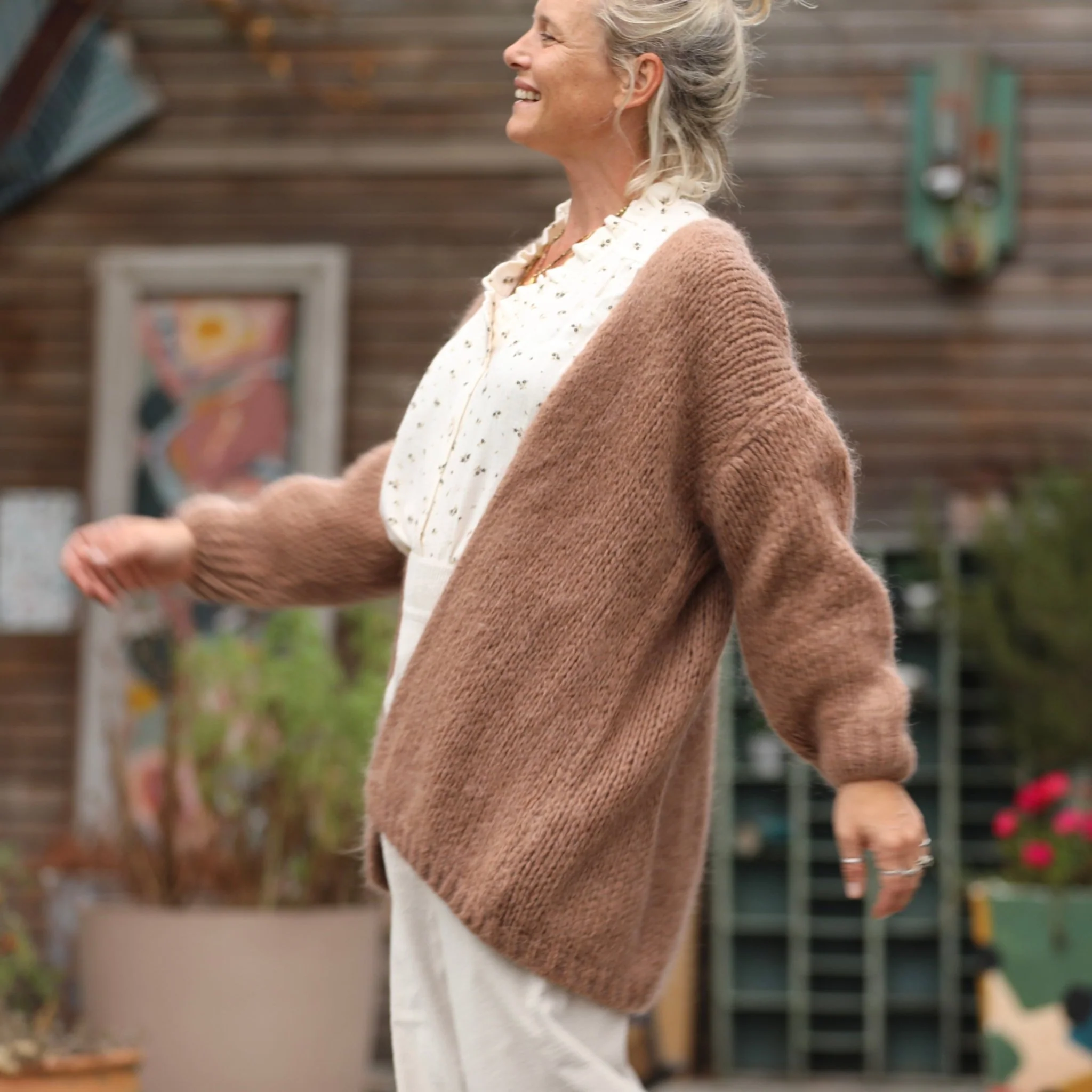Gilet Prisca Camel - Image 4