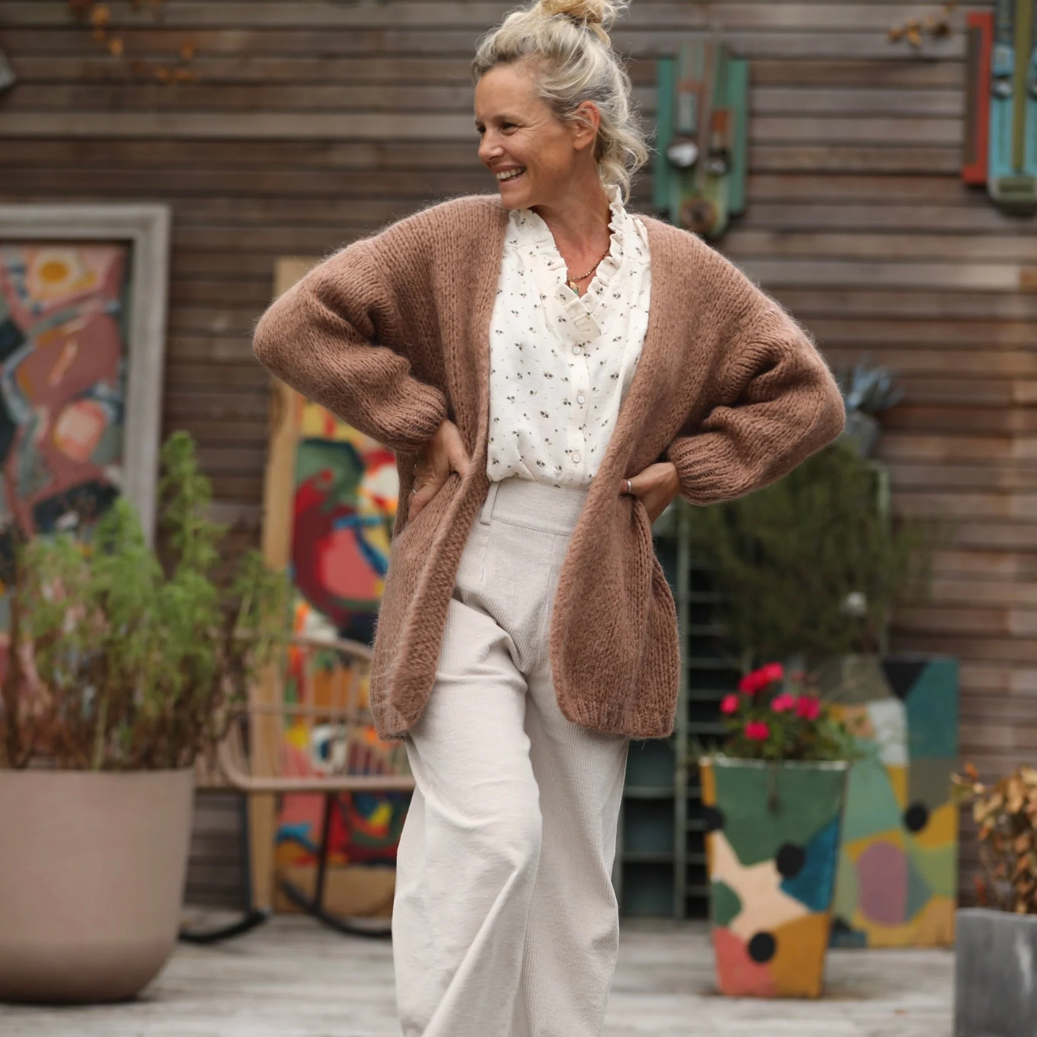 Gilet Prisca Camel - Image 8