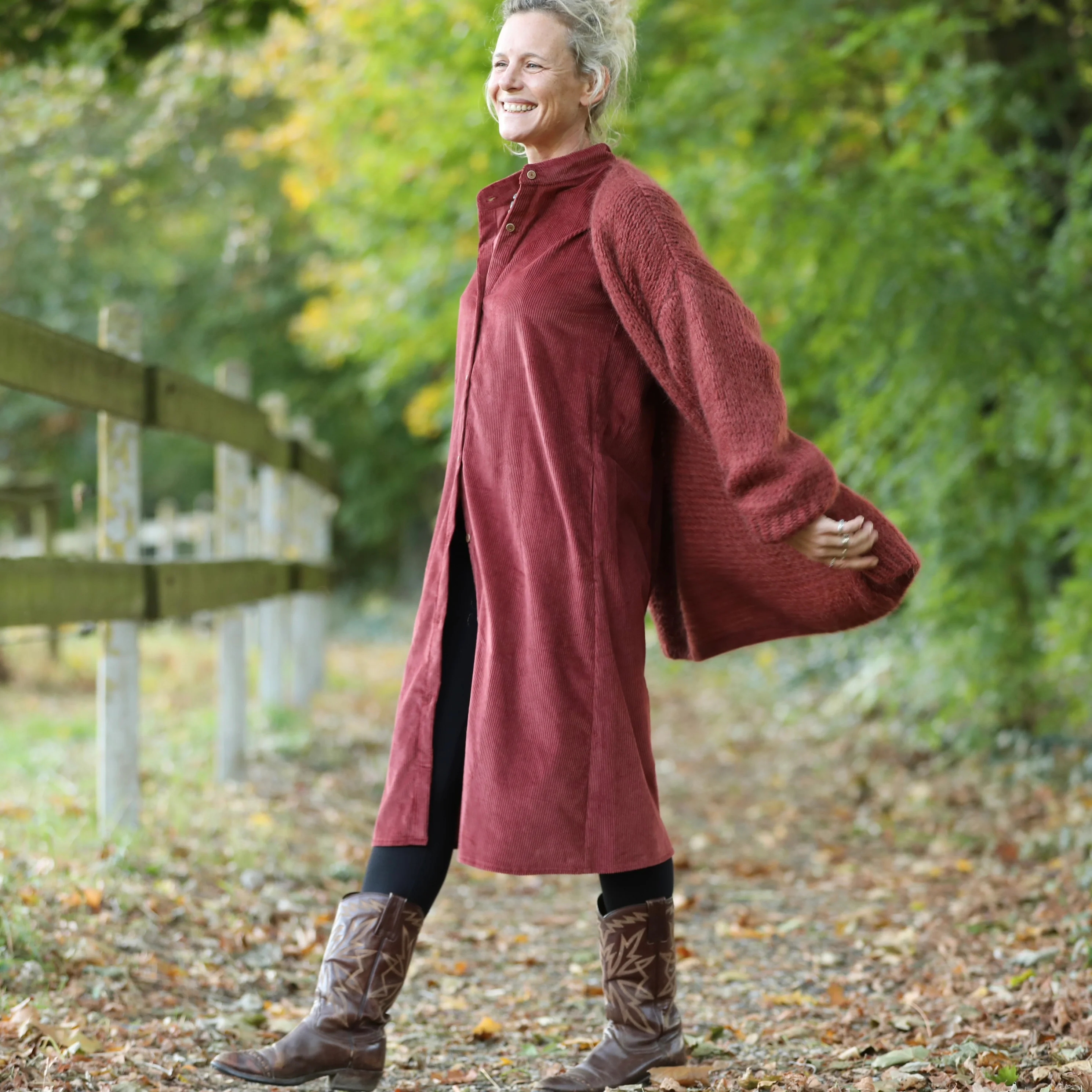 Gilet Prisca Terracotta - Image 10
