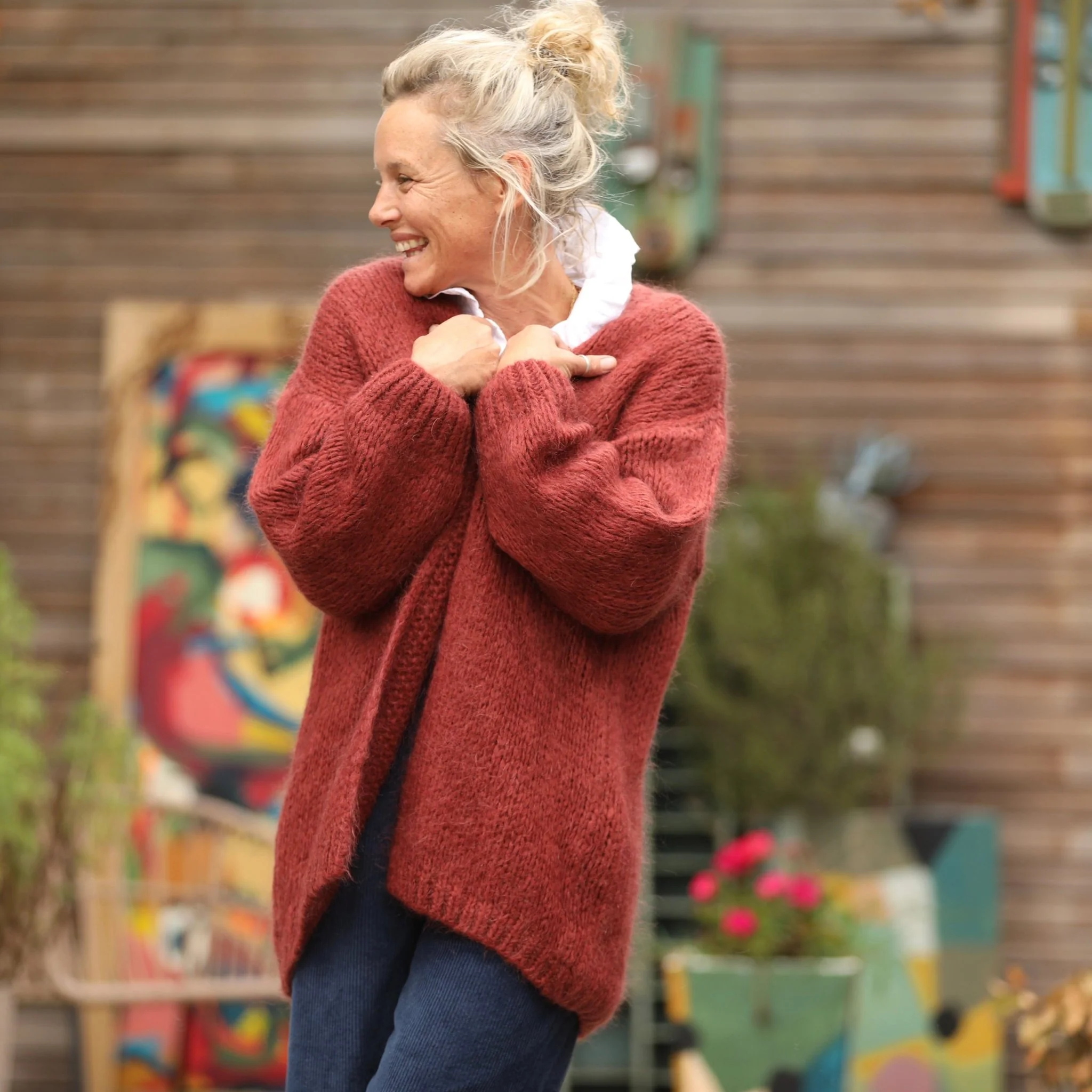 Gilet Prisca Terracotta - Image 6