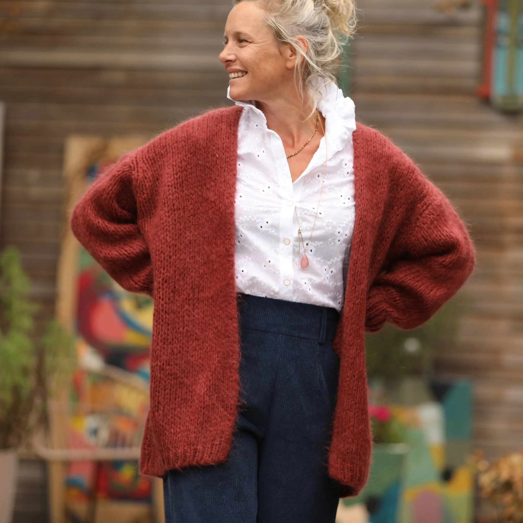 Gilet Prisca Terracotta - Image 9