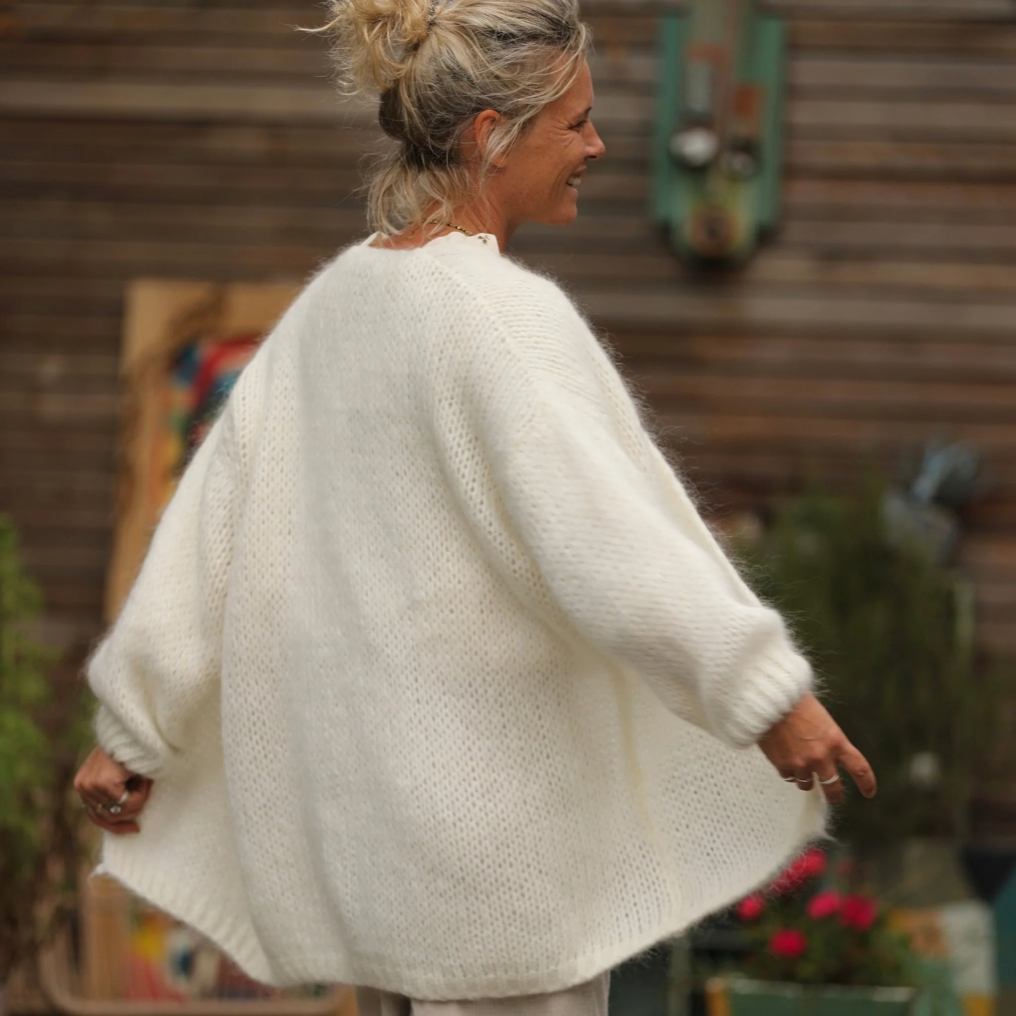 Gilet Prisca Ivoire - Image 4