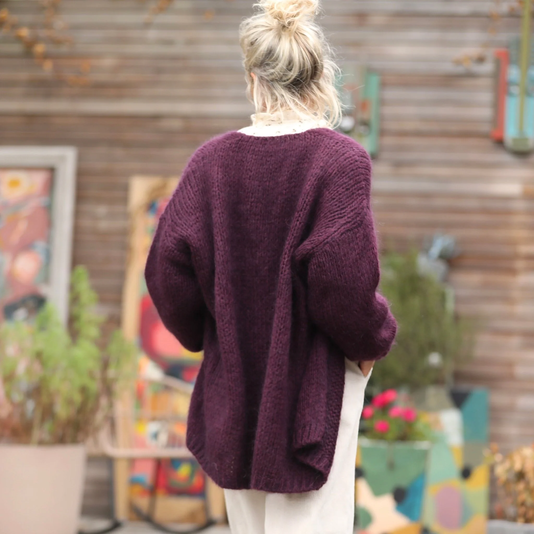Gilet Prisca Prune - Image 2