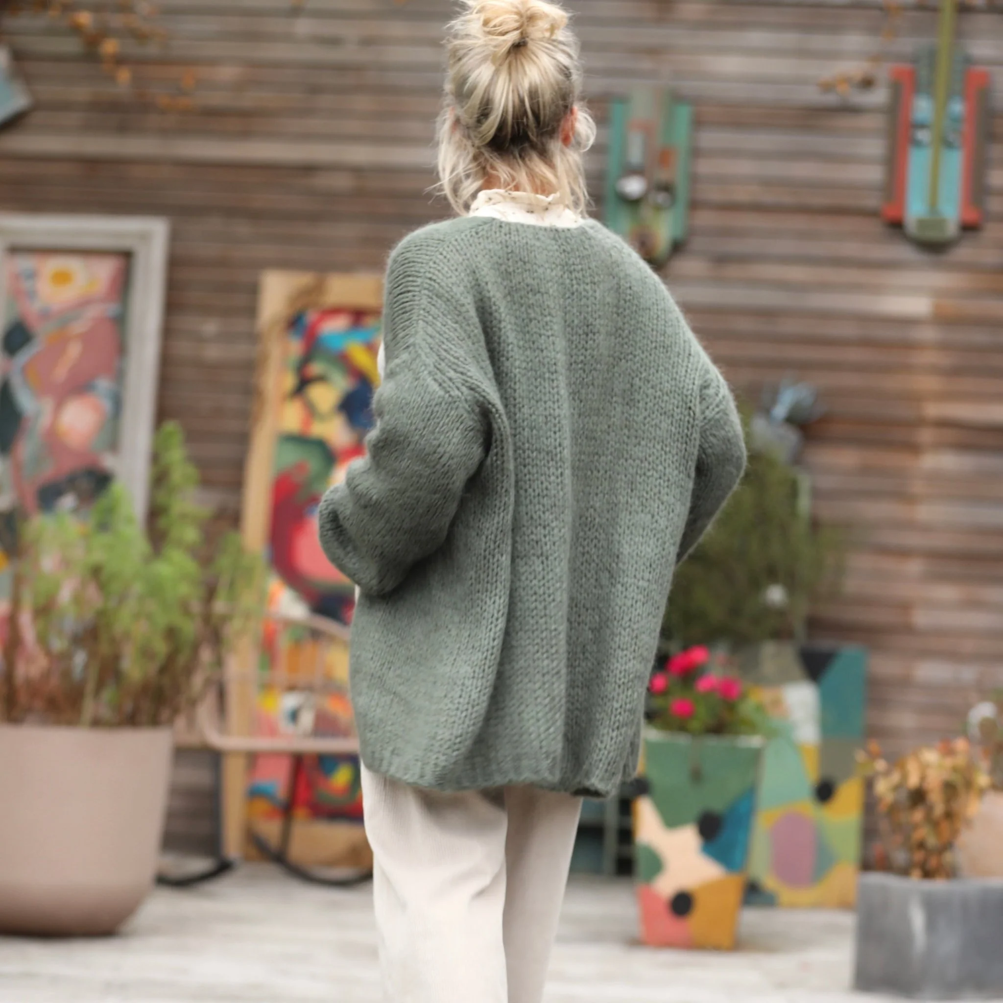 Gilet Prisca Eucalyptus - Image 2