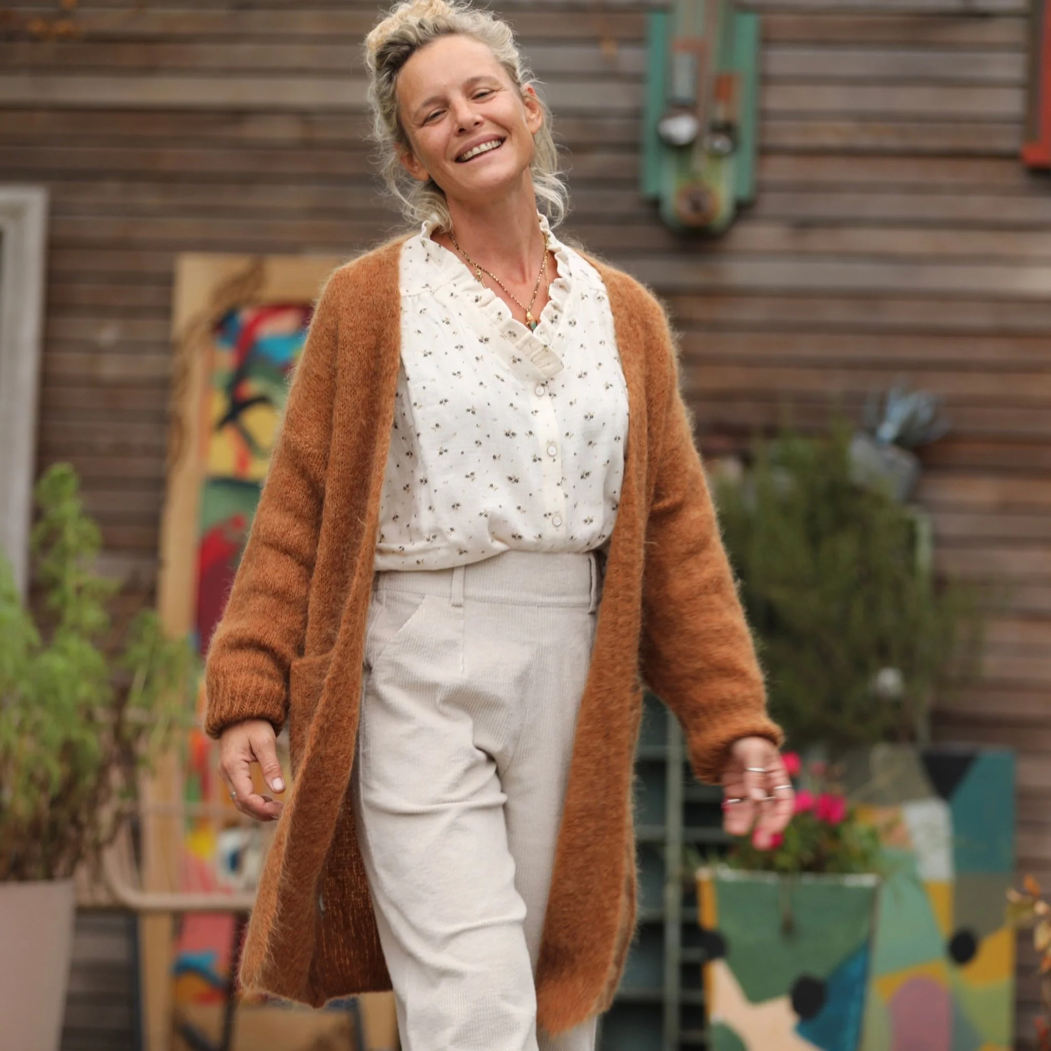 Gilet Naïs - Noisette - Image 12