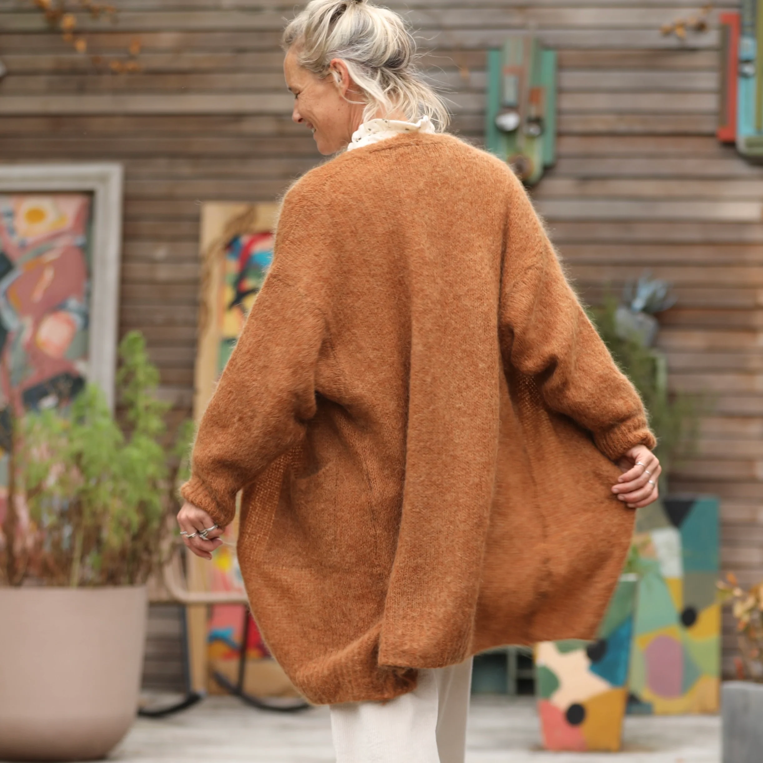 Gilet Naïs - Noisette - Image 4