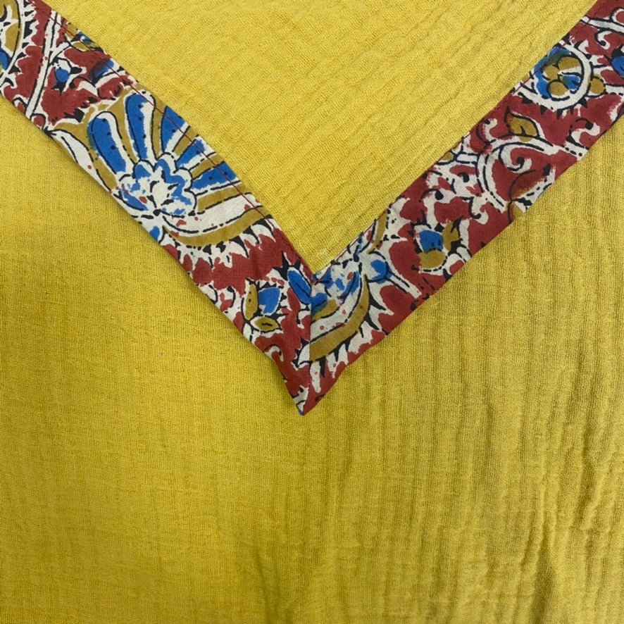 Le foulard Calista ocre/Diya - Image 2