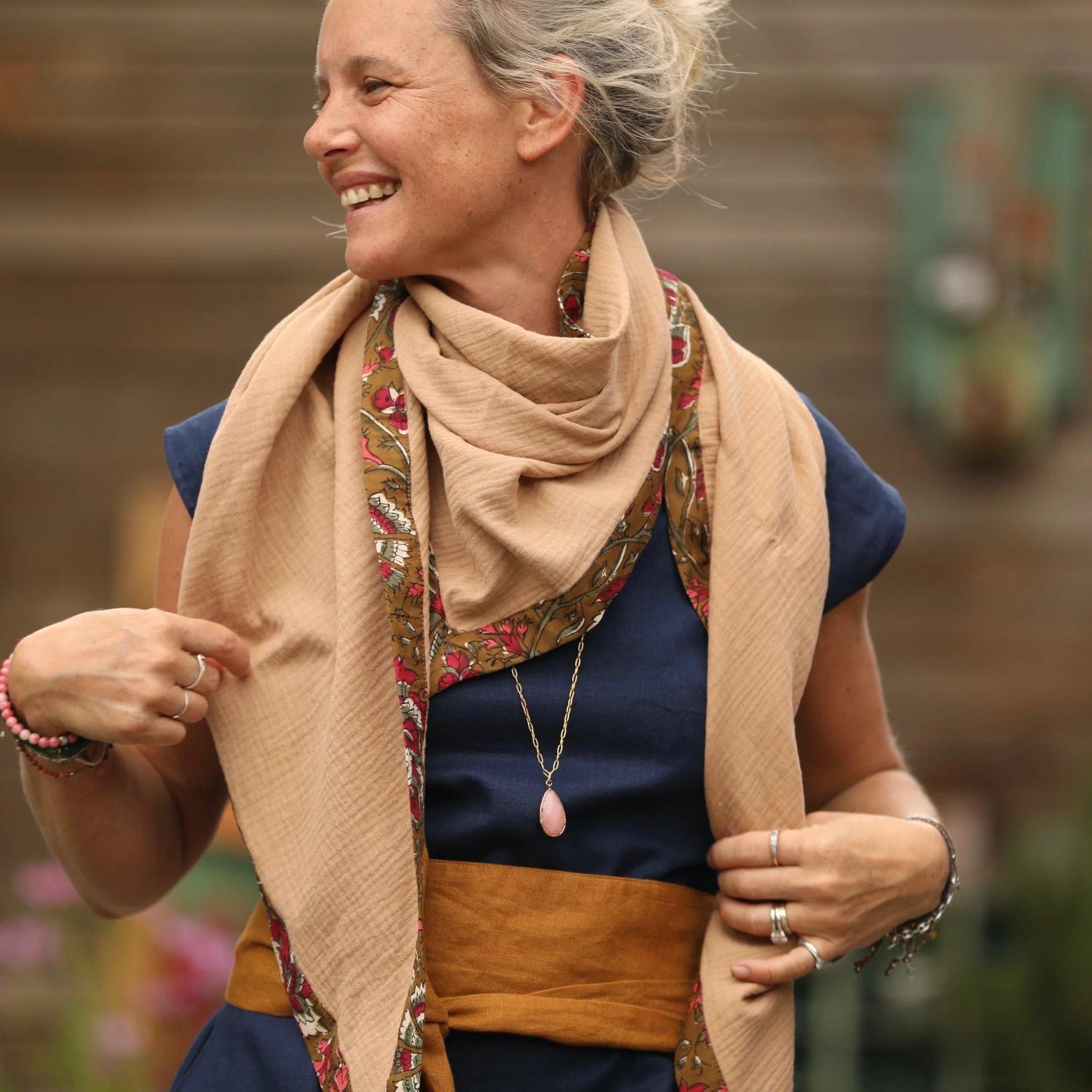 Le foulard Calista Cassonade/Ila - Image 3