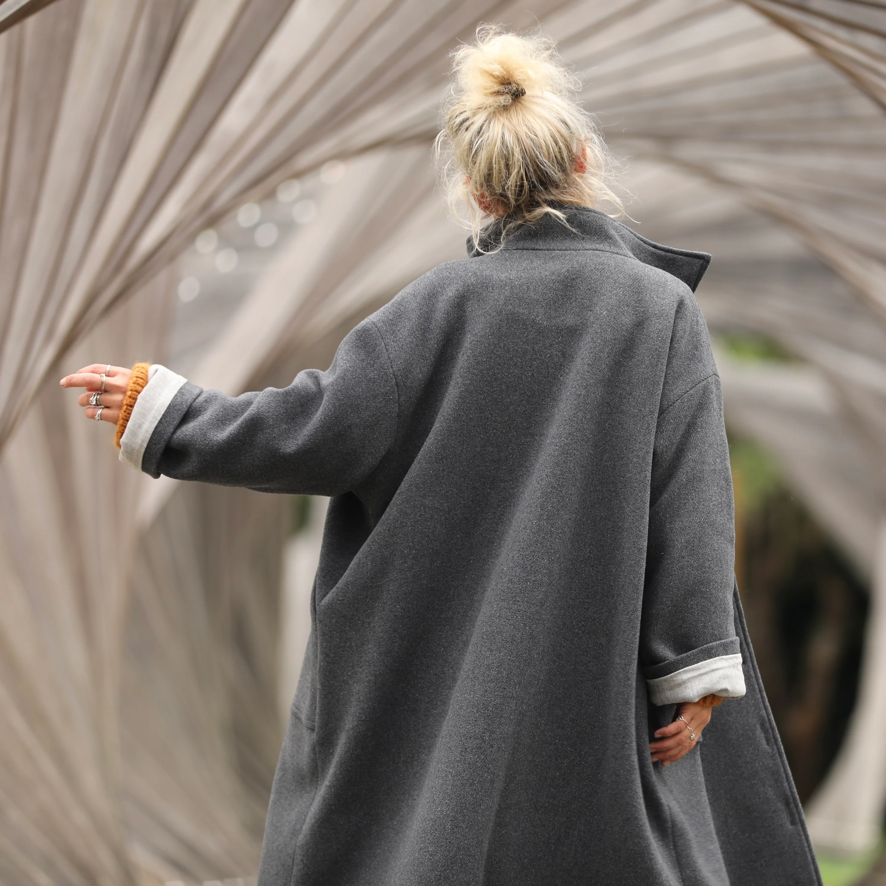 Manteau Arthur - Gris ardoise - Image 5