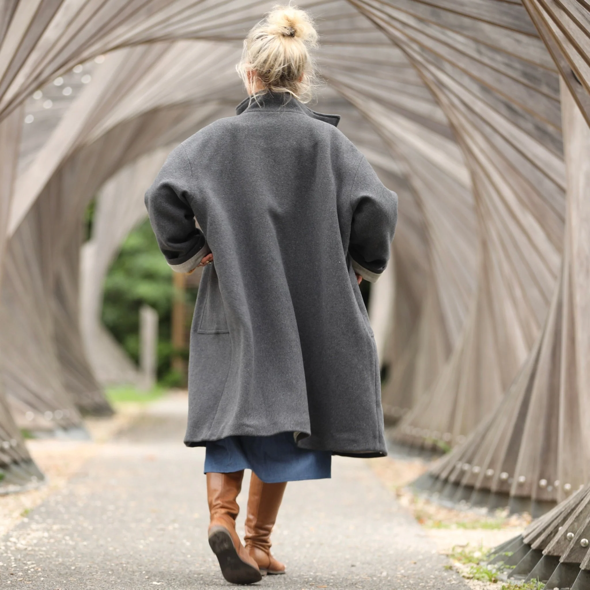 Manteau Arthur - Gris ardoise - Image 6