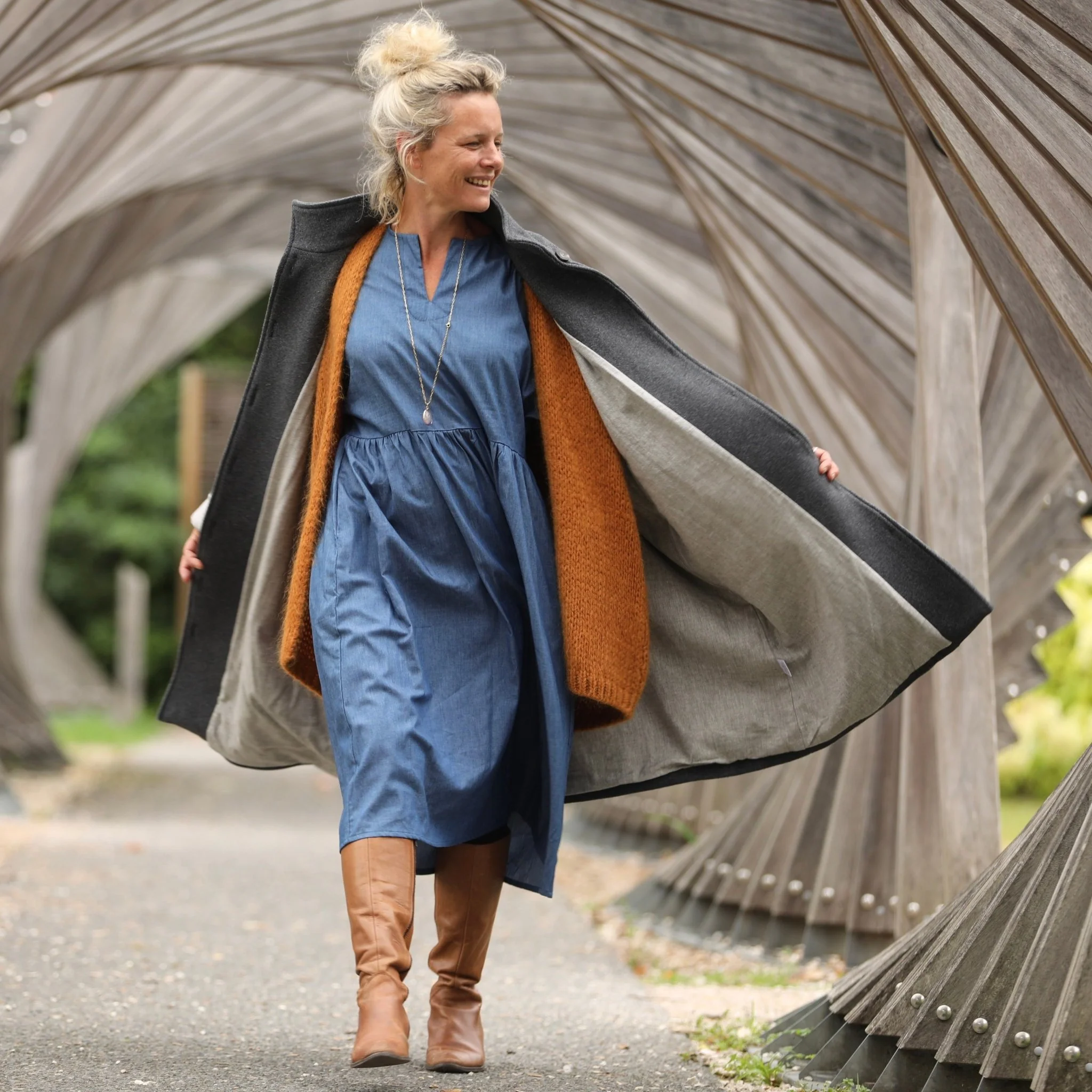 Manteau Arthur - Gris ardoise - Image 7