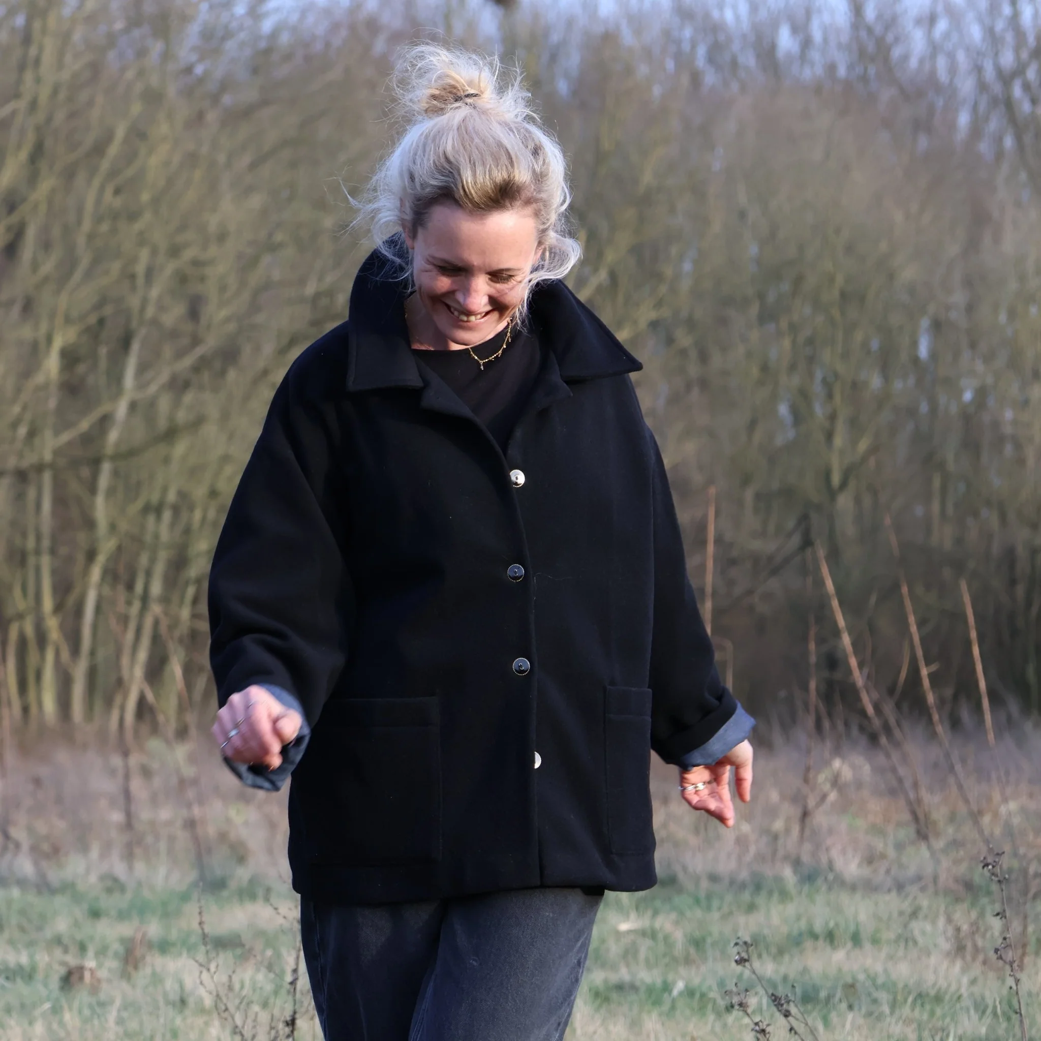Manteau Kaï noir - Image 6