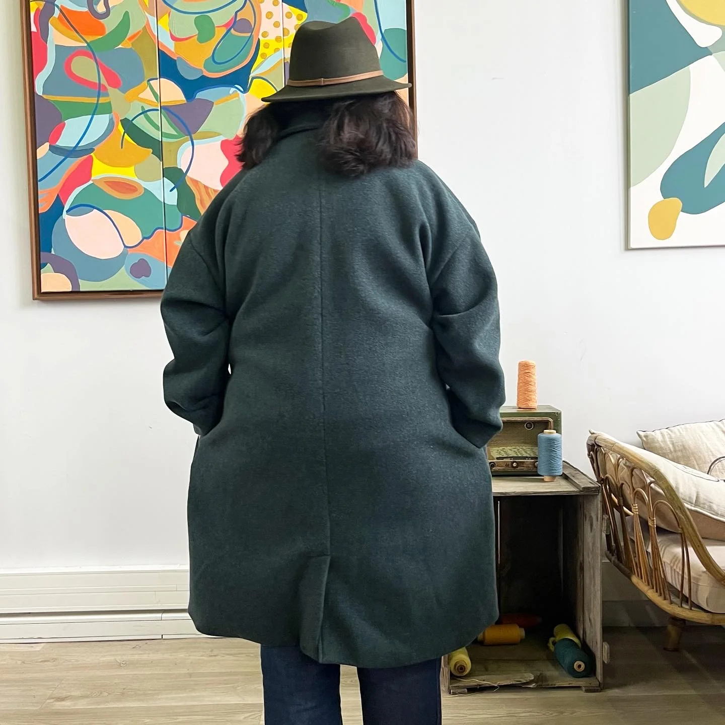 Manteau Taïma ivoire - Image 18