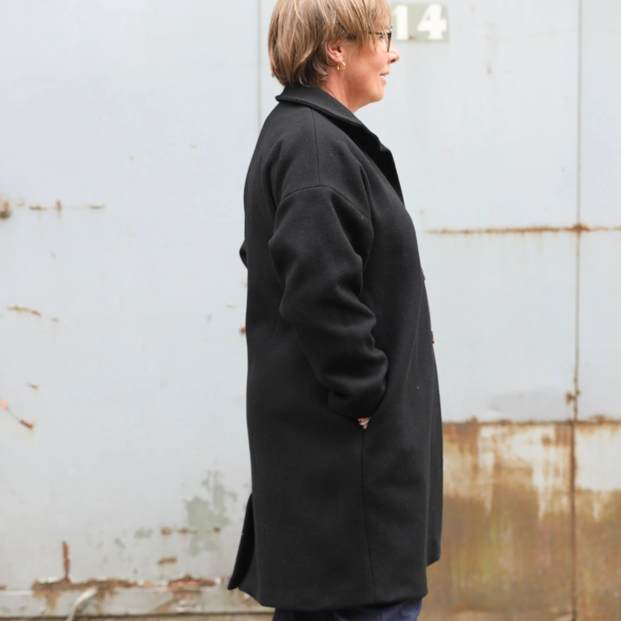 Manteau Taïma noir - Image 2