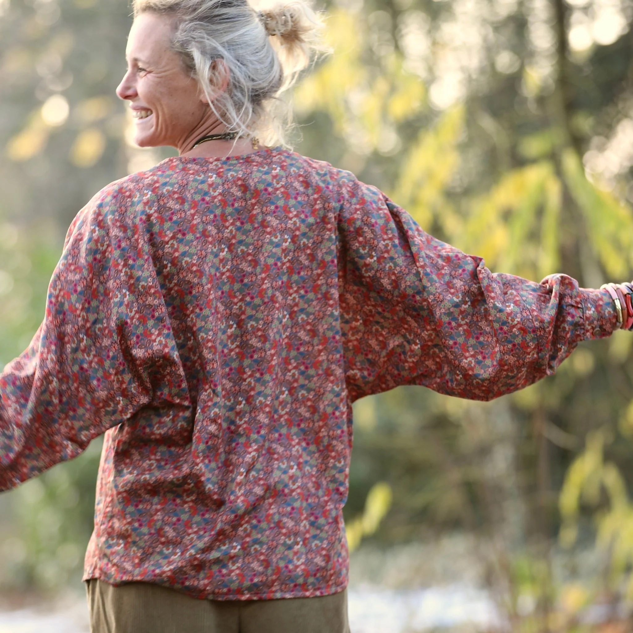 Blouse Mina – Fleurs de Bohème - Image 8