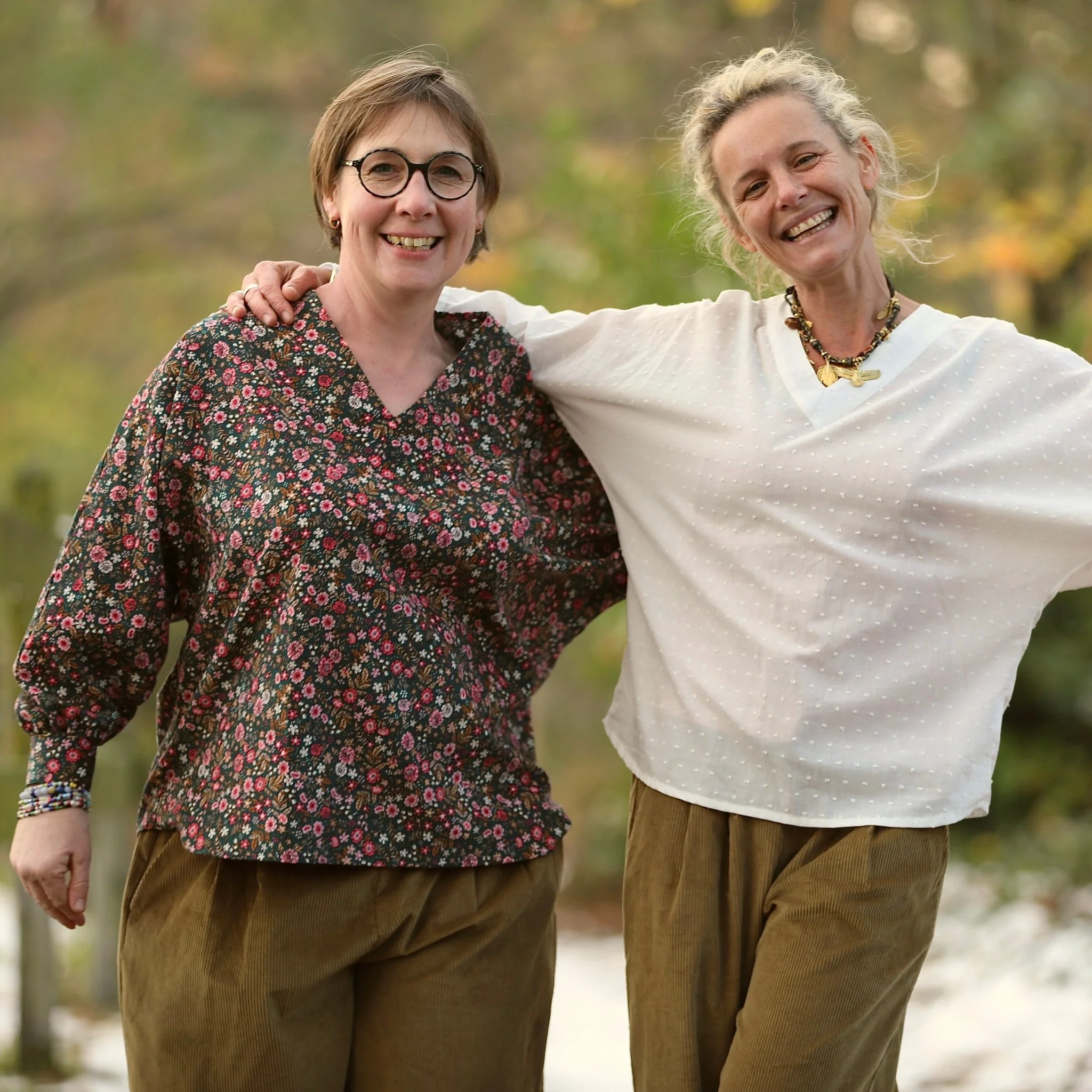 Blouse Mina – Triple gaze de coton blanche - Image 9