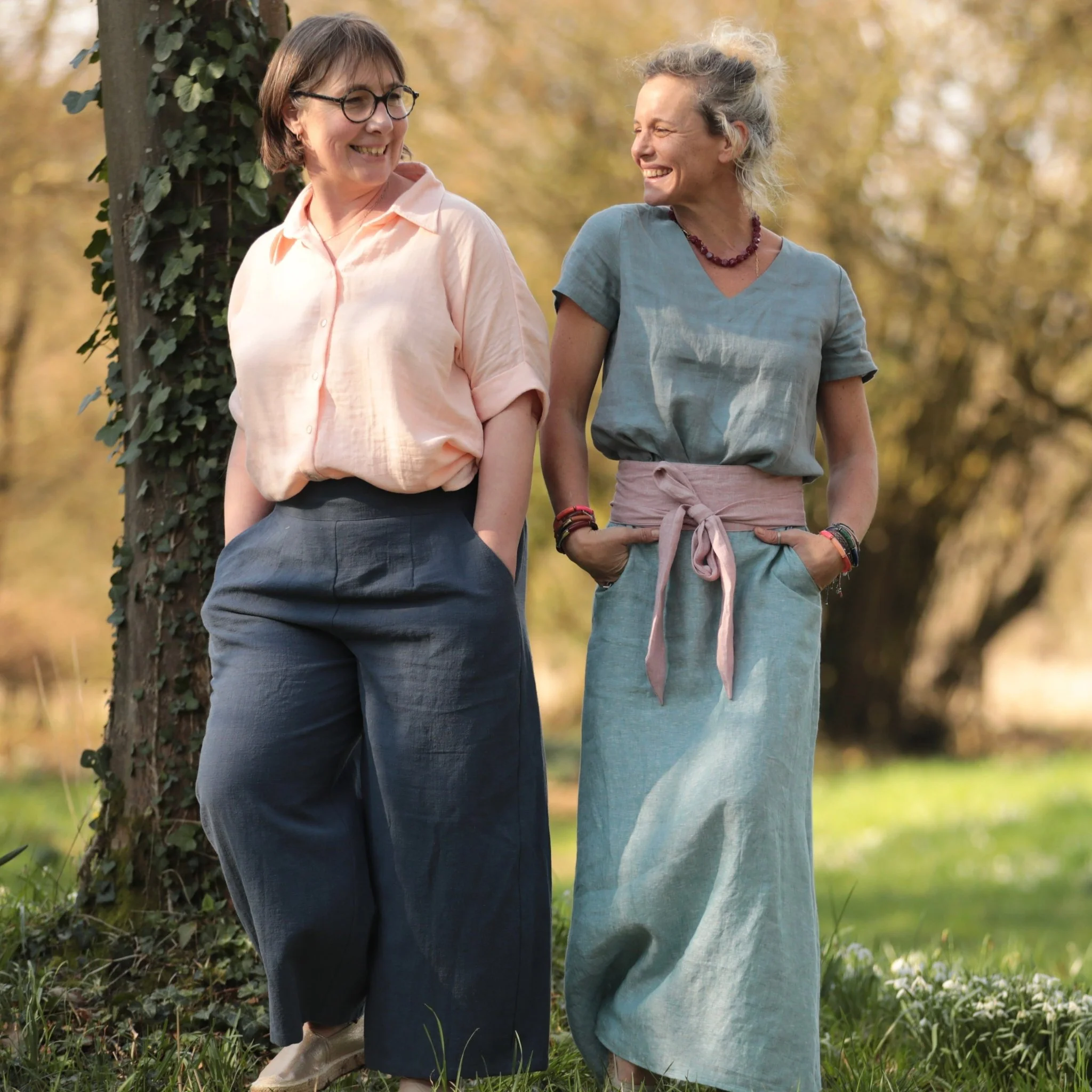 Pantalon Briac - lin ocre - Image 16