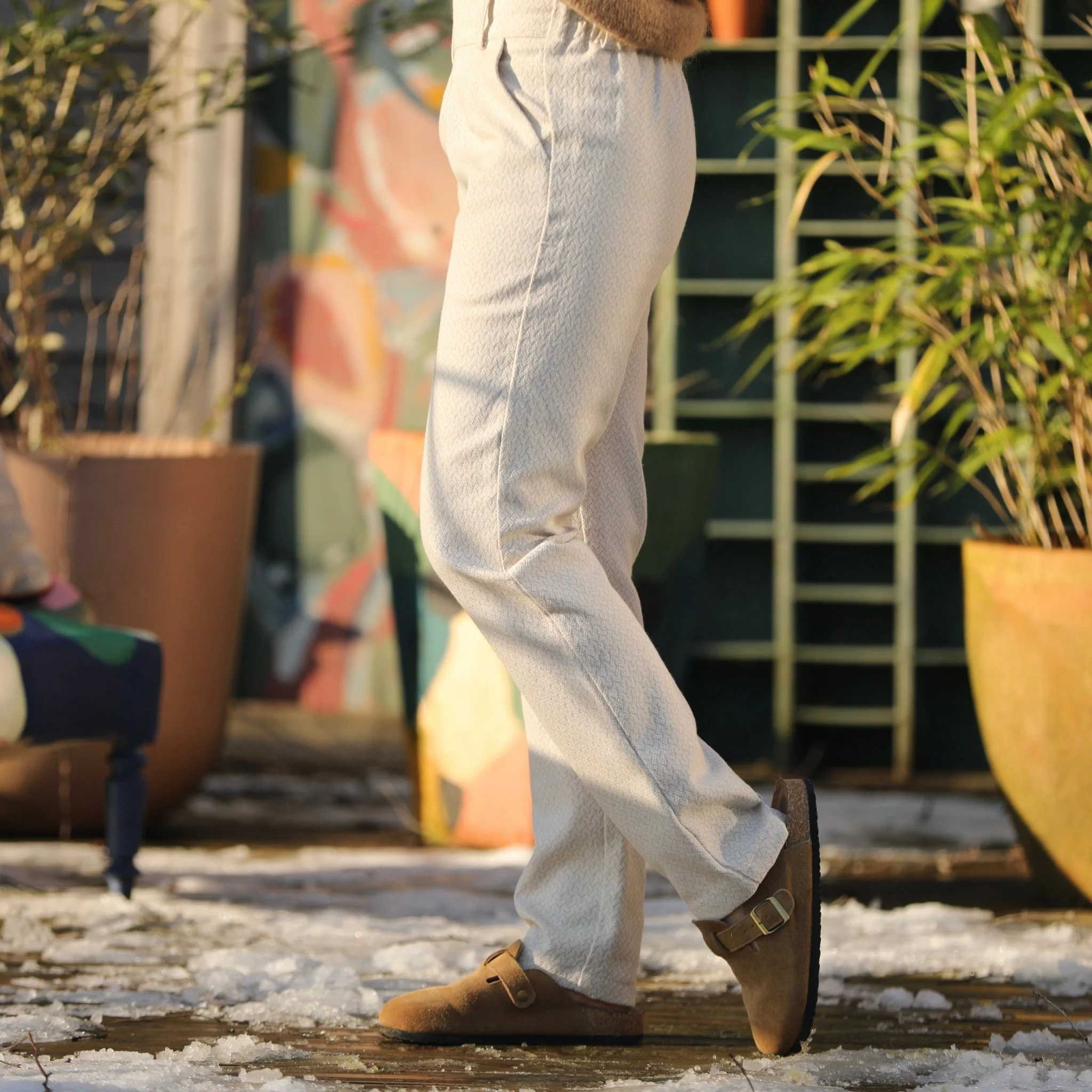 Pantalon Marcus - armuré chanvre/coton naturel - Image 4