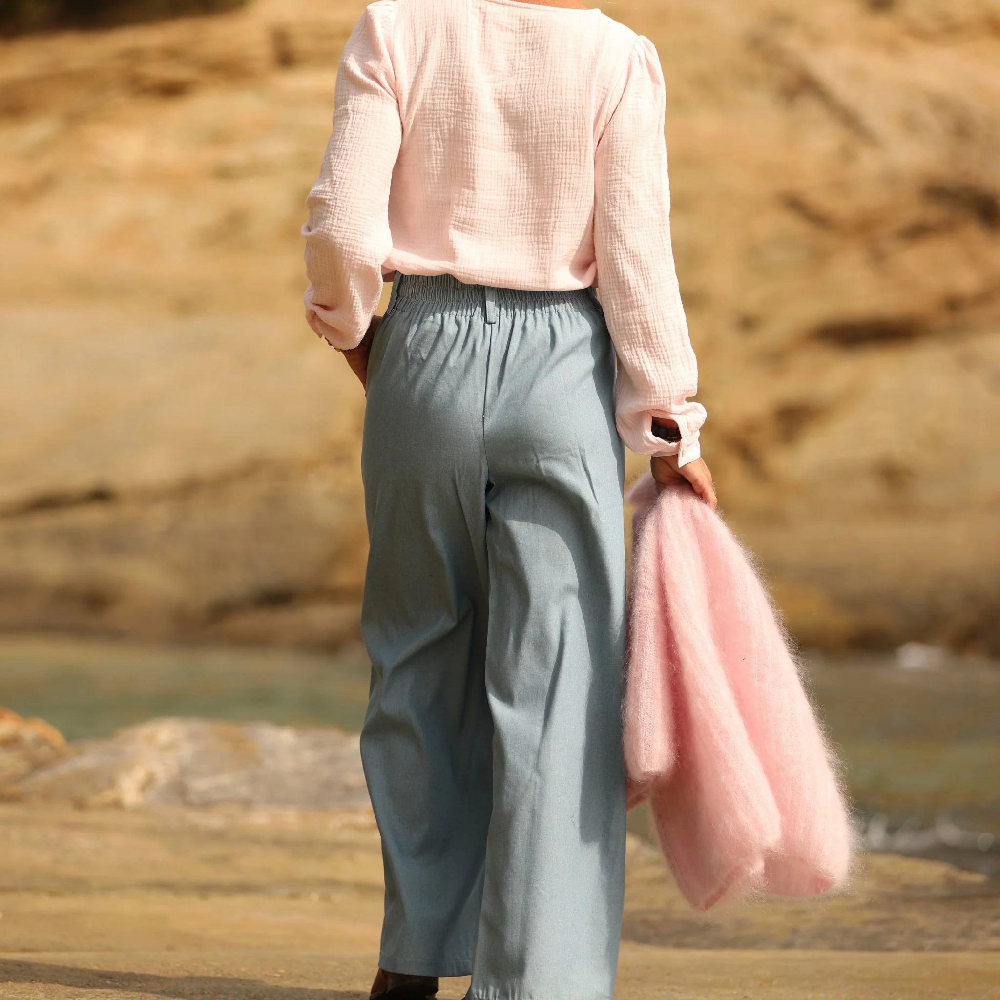 Pantalon Tom - jean stone - Image 4
